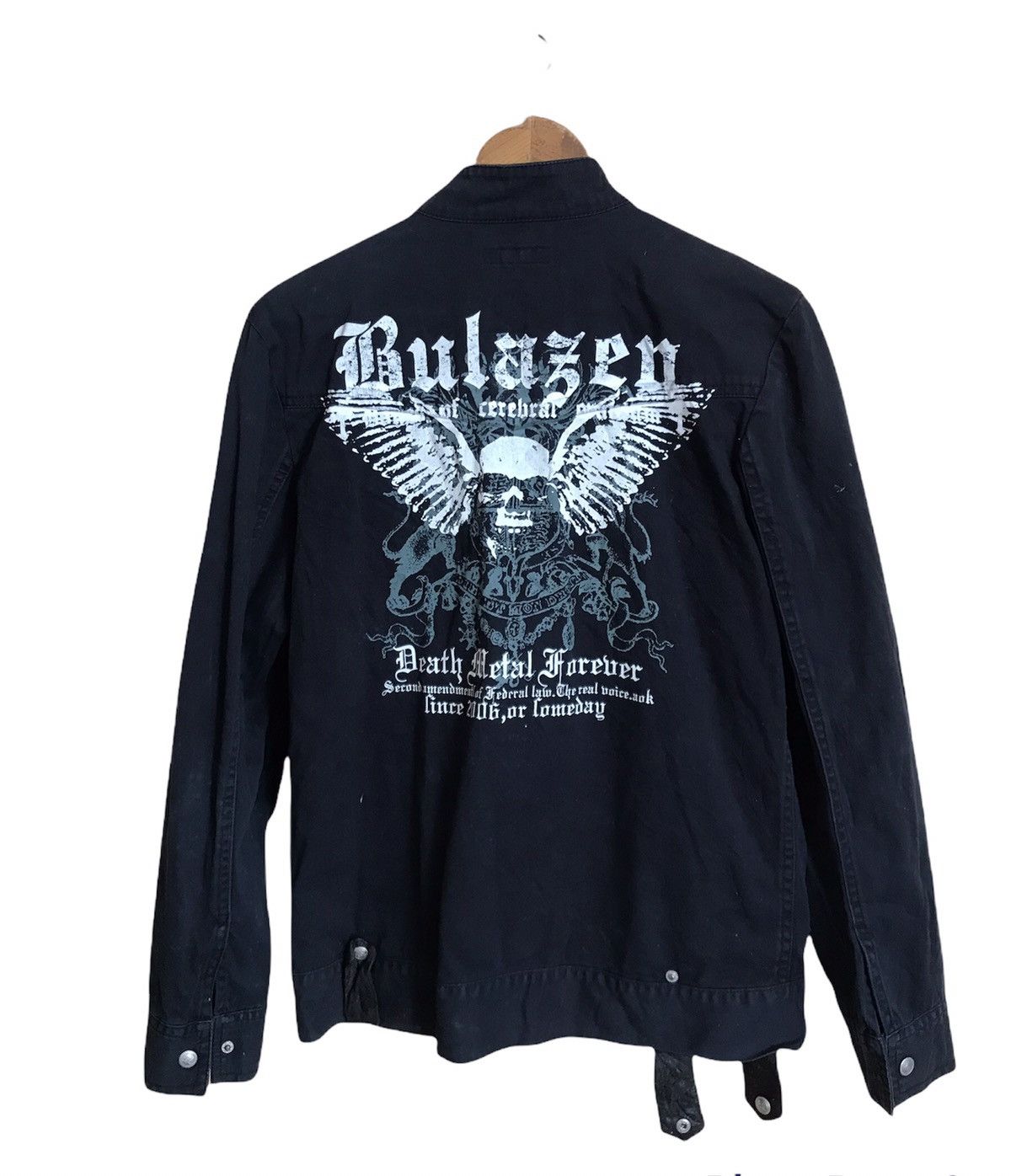 Designer × Japanese Brand × Seditionaries BA-TSU STUDIO DEATH METAL FOREVER JACKET SEDITIONARIES Size US S / EU 44-46 / 1 - 1 Thumbnail