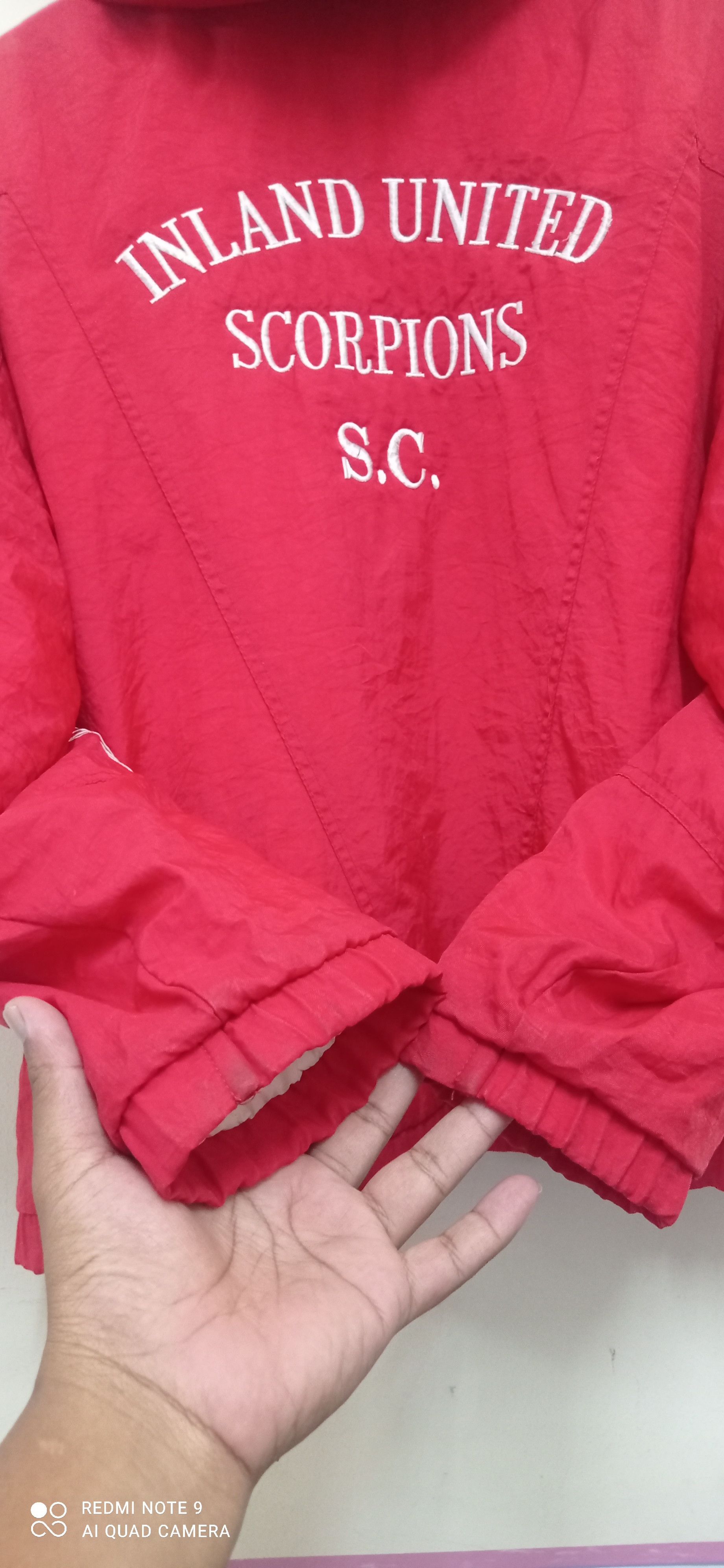 Vintage Vintage Adidas Scorpion Dusty Windbreaker jacket Size US M / EU 48-50 / 2 - 7 Thumbnail