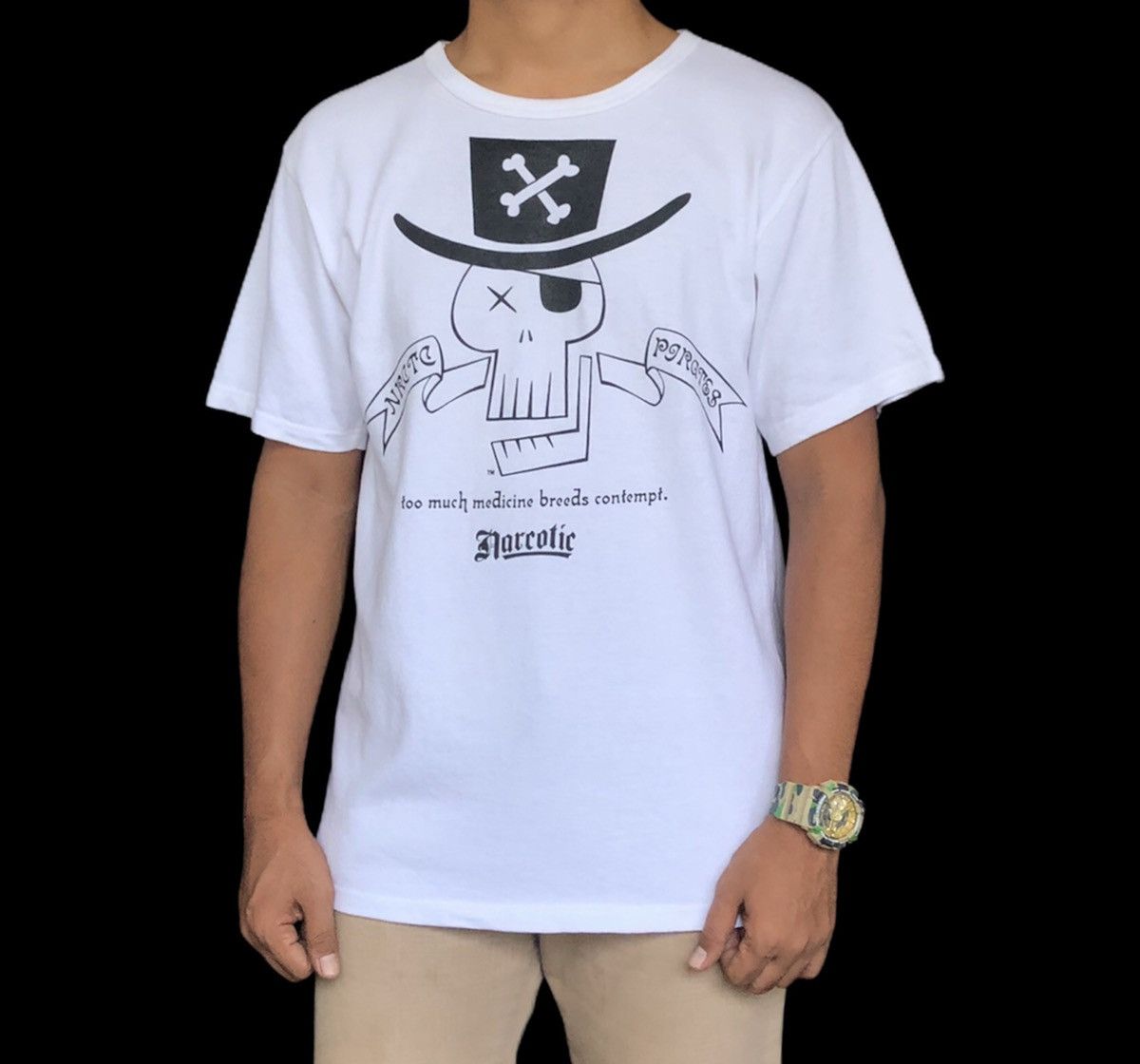 Narcotic GDC Japanese Brand Narcotic Pirates Street Wear Harajuku Size US M / EU 48-50 / 2 - 2 Thumbnail