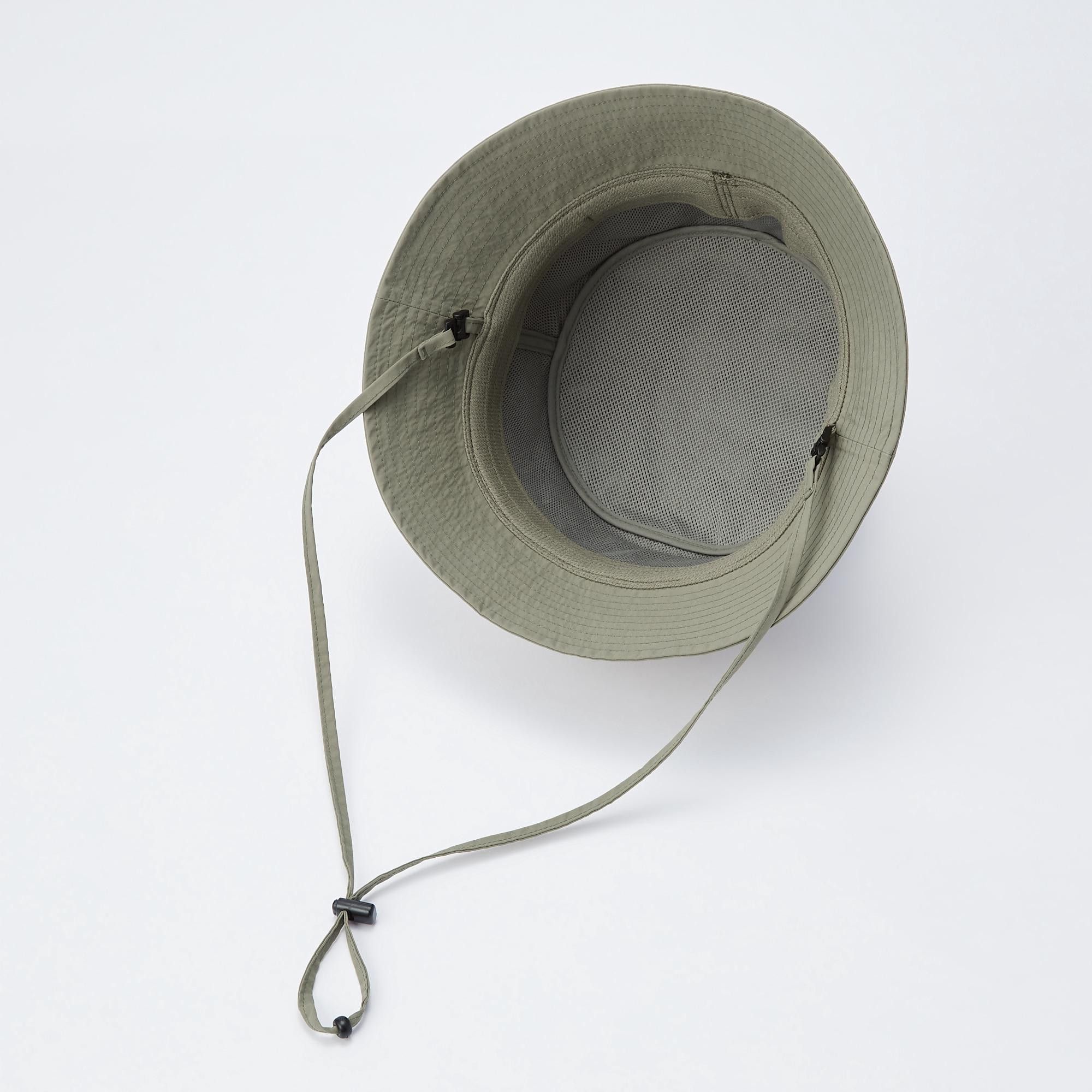 JW Anderson × Uniqlo Olive Green Bucket Hat UV Protection Boonie Unisex Cap Size ONE SIZE - 2 Thumbnail