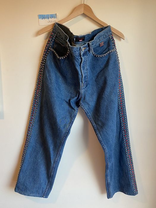 Supreme Supreme B.B. Simon Studded Regular Jean | Grailed