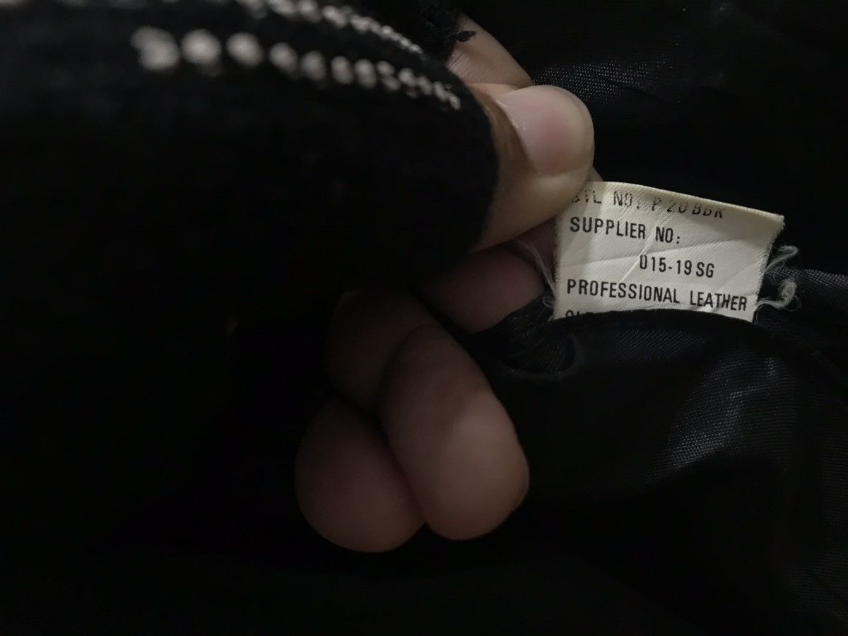 Adidas Vintage Adidas Airborne Squad 204 Leather Jacket Size US M / EU 48-50 / 2 - 10 Thumbnail