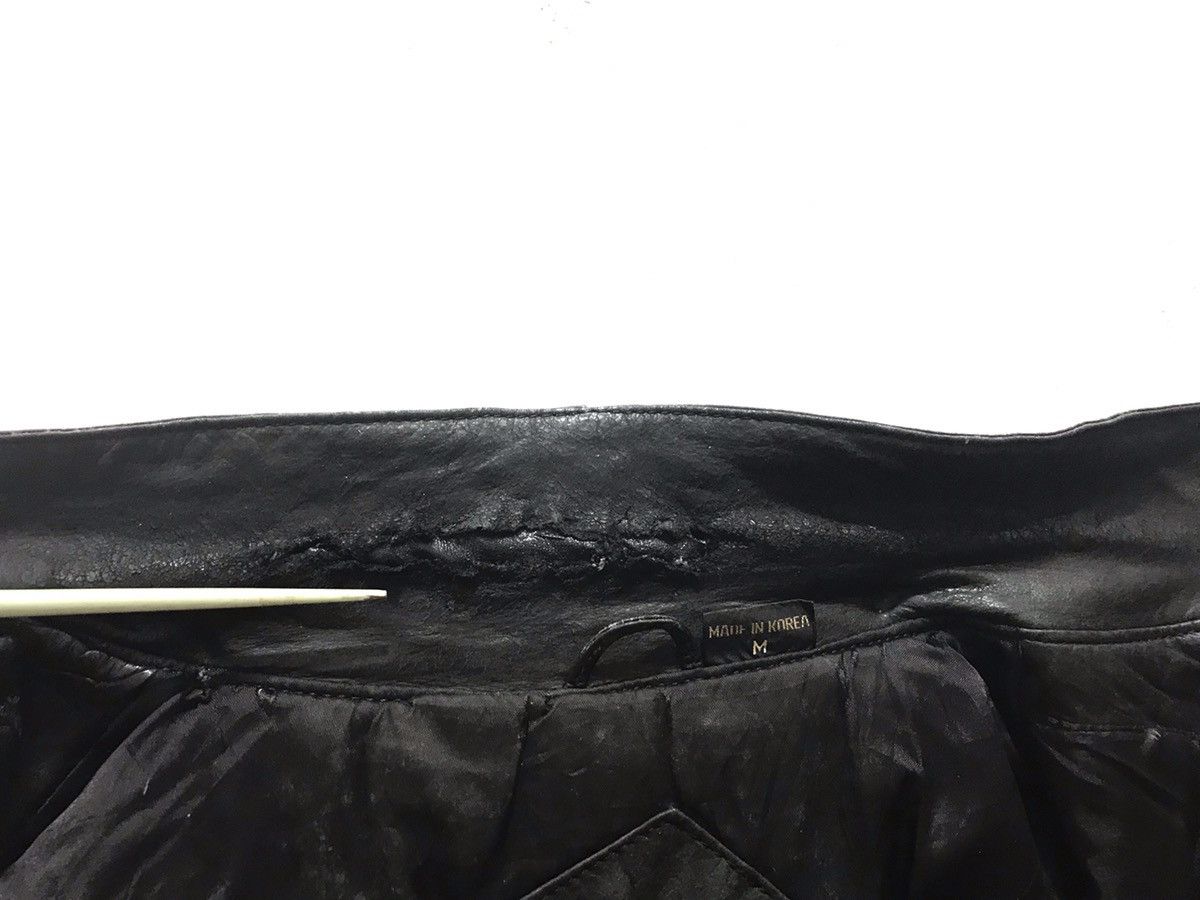 Adidas Vintage Adidas Airborne Squad 204 Leather Jacket Size US M / EU 48-50 / 2 - 12 Thumbnail