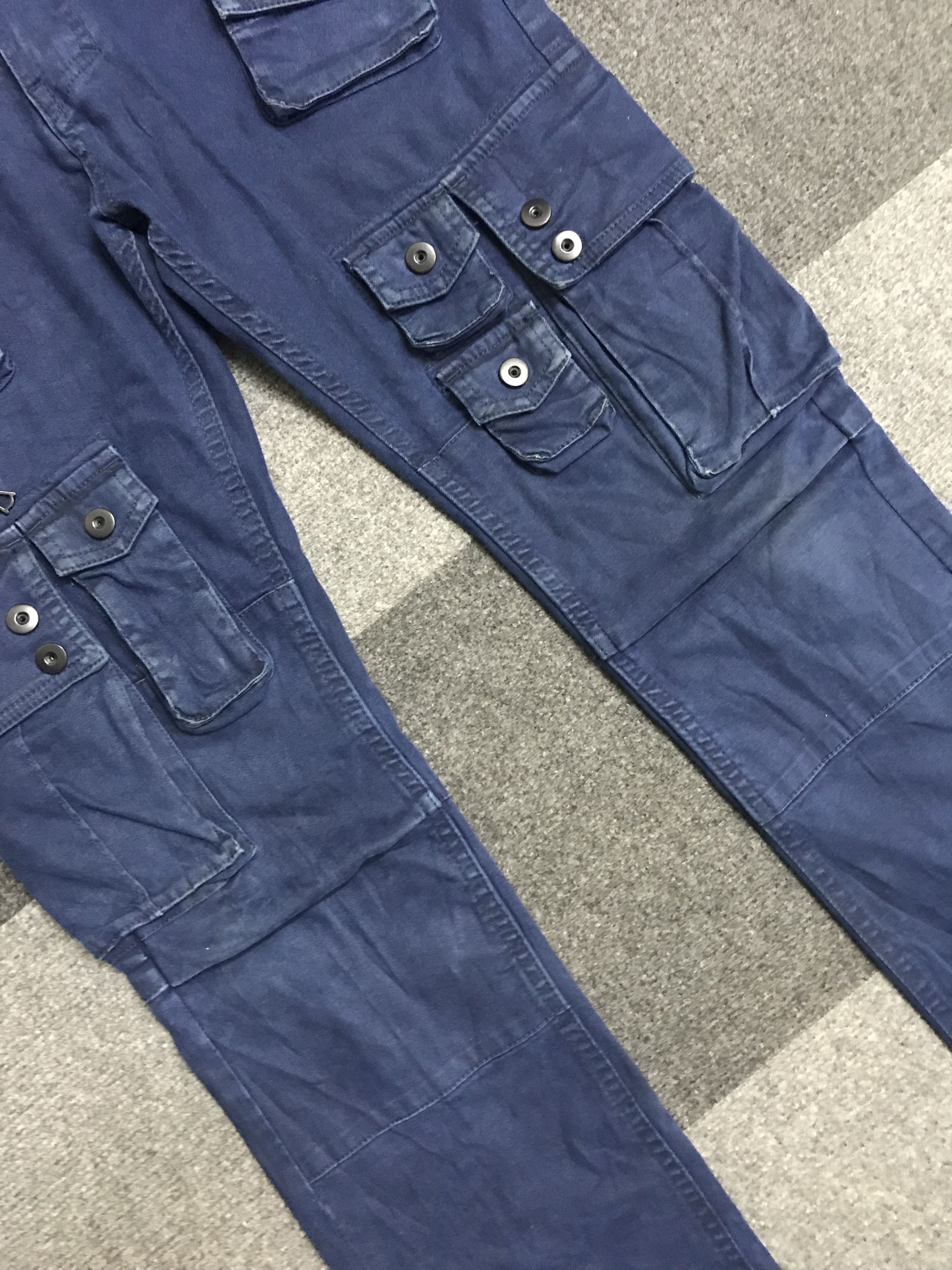 Japanese Brand CP324 NO ID Japan Designer Parasites Pocket Cargo Pant Size US 31 - 5 Thumbnail