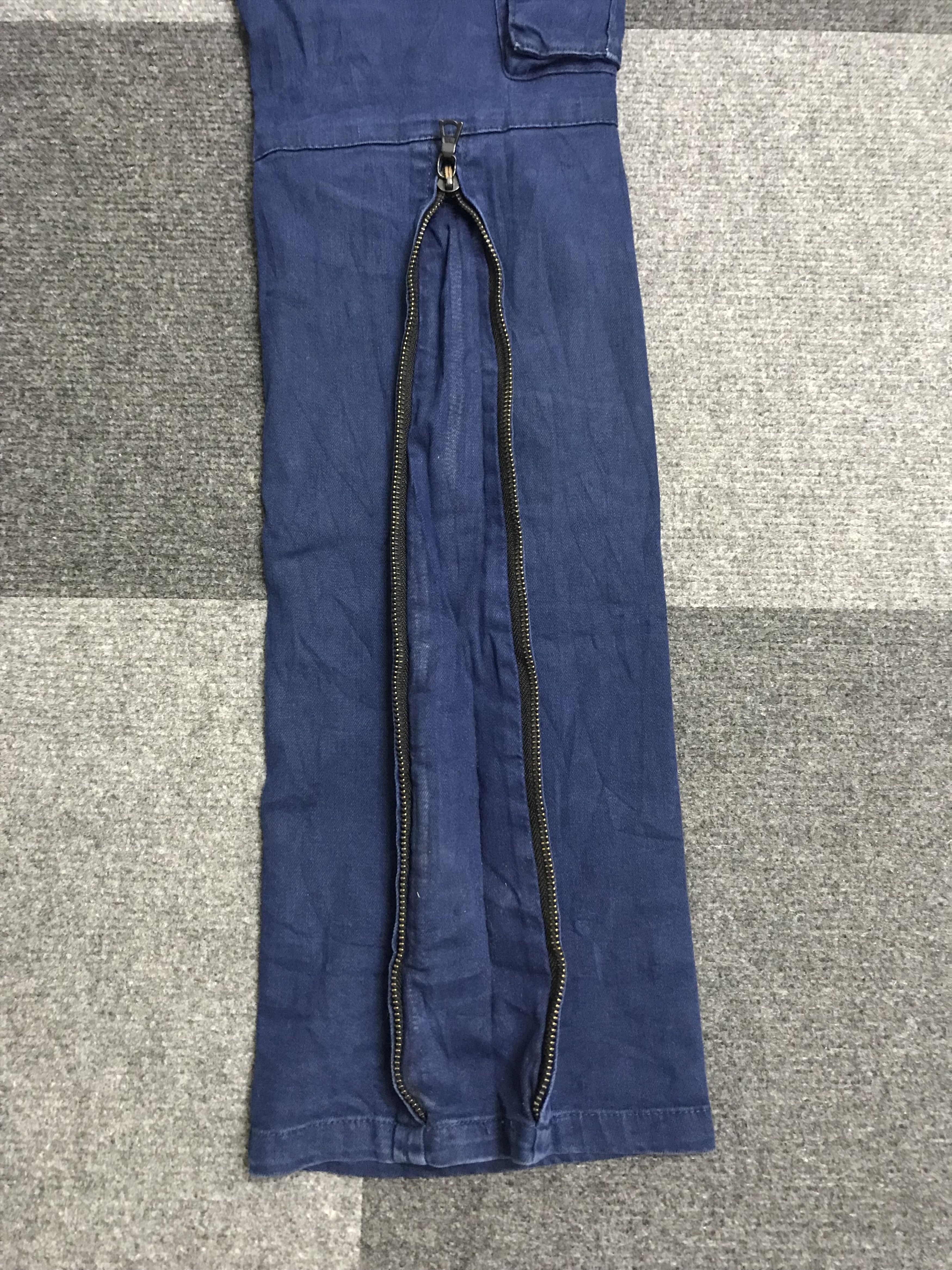 Japanese Brand CP324 NO ID Japan Designer Parasites Pocket Cargo Pant Size US 31 - 16 Thumbnail