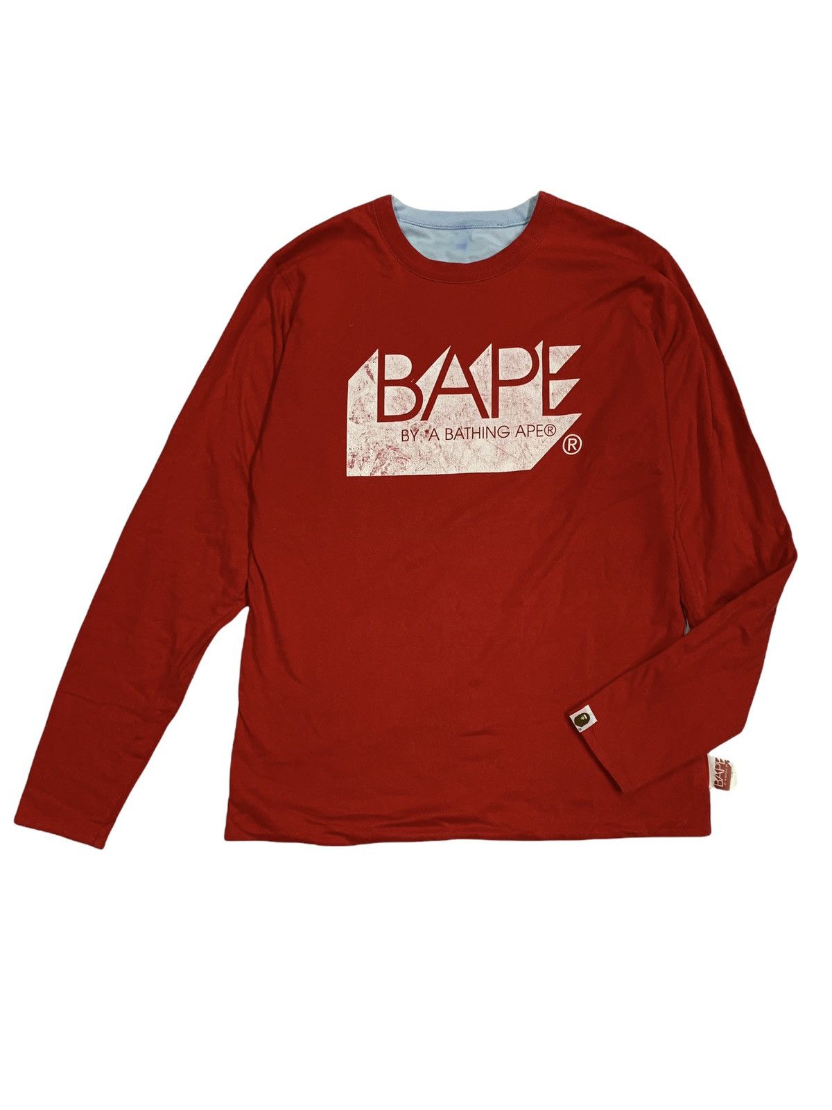 Bape 🔥OG BAPE REVERSIBLE L/SLEEVES TEE Size US M / EU 48-50 / 2 - 1 Thumbnail