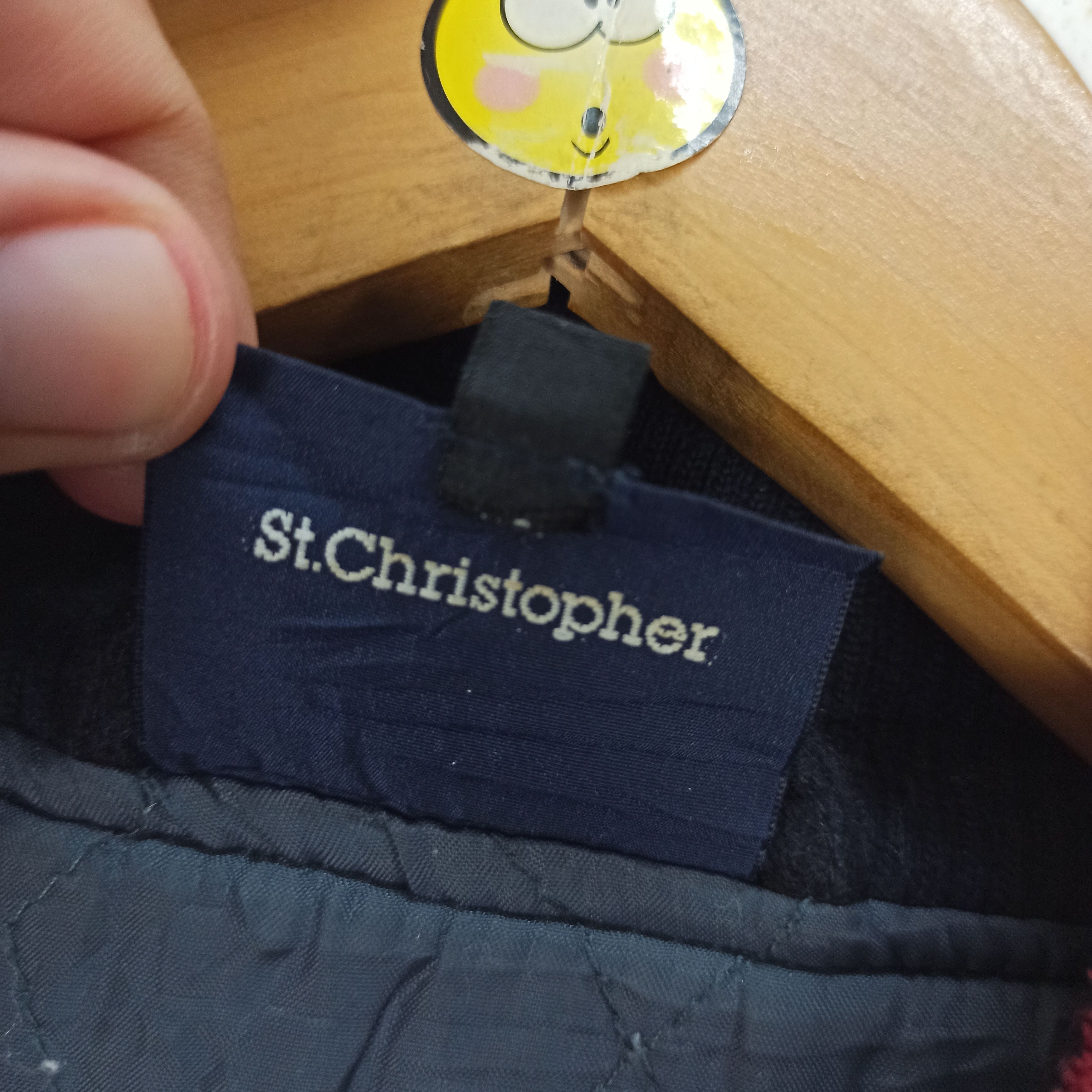 Japanese Brand 🔥Rare🔥 St.Christopher Varsity Jacket Embroidered Big Logo Size US L / EU 52-54 / 3 - 10 Thumbnail