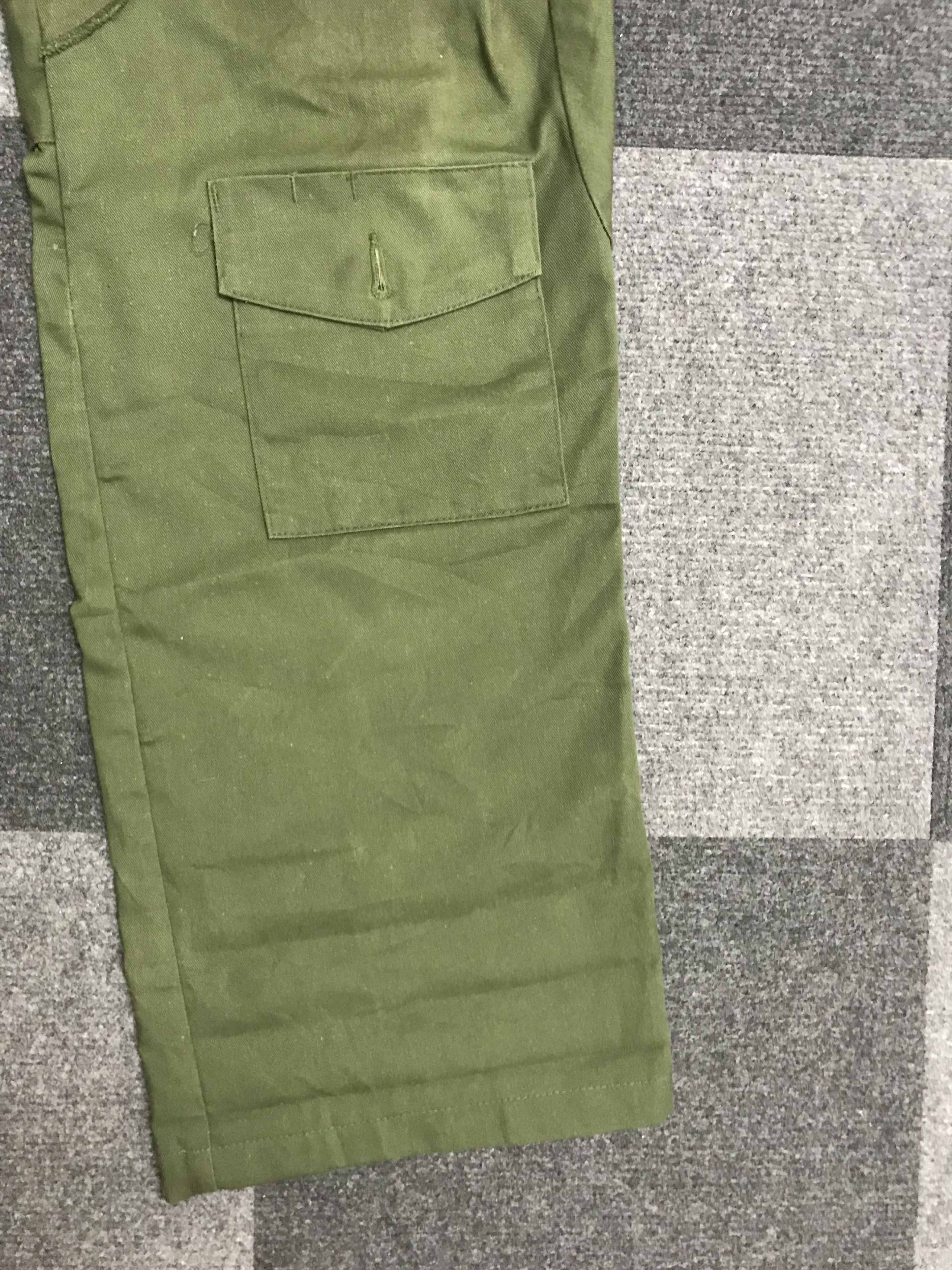 Japanese Brand CP325 cyrhme Japan Reconstructed Cropped Multipockets Pant Size US 33 - 6 Thumbnail