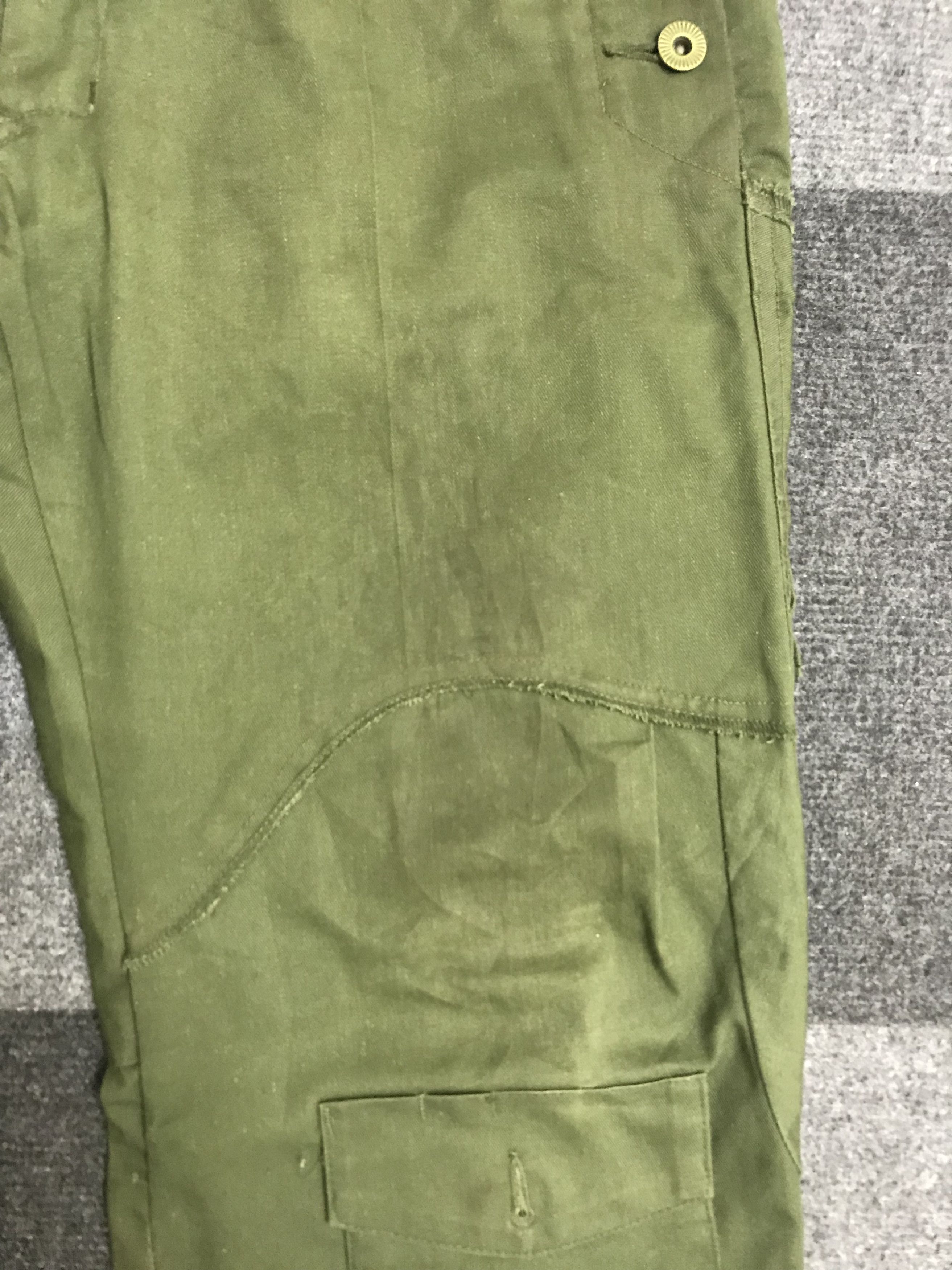 Japanese Brand CP325 cyrhme Japan Reconstructed Cropped Multipockets Pant Size US 33 - 7 Thumbnail