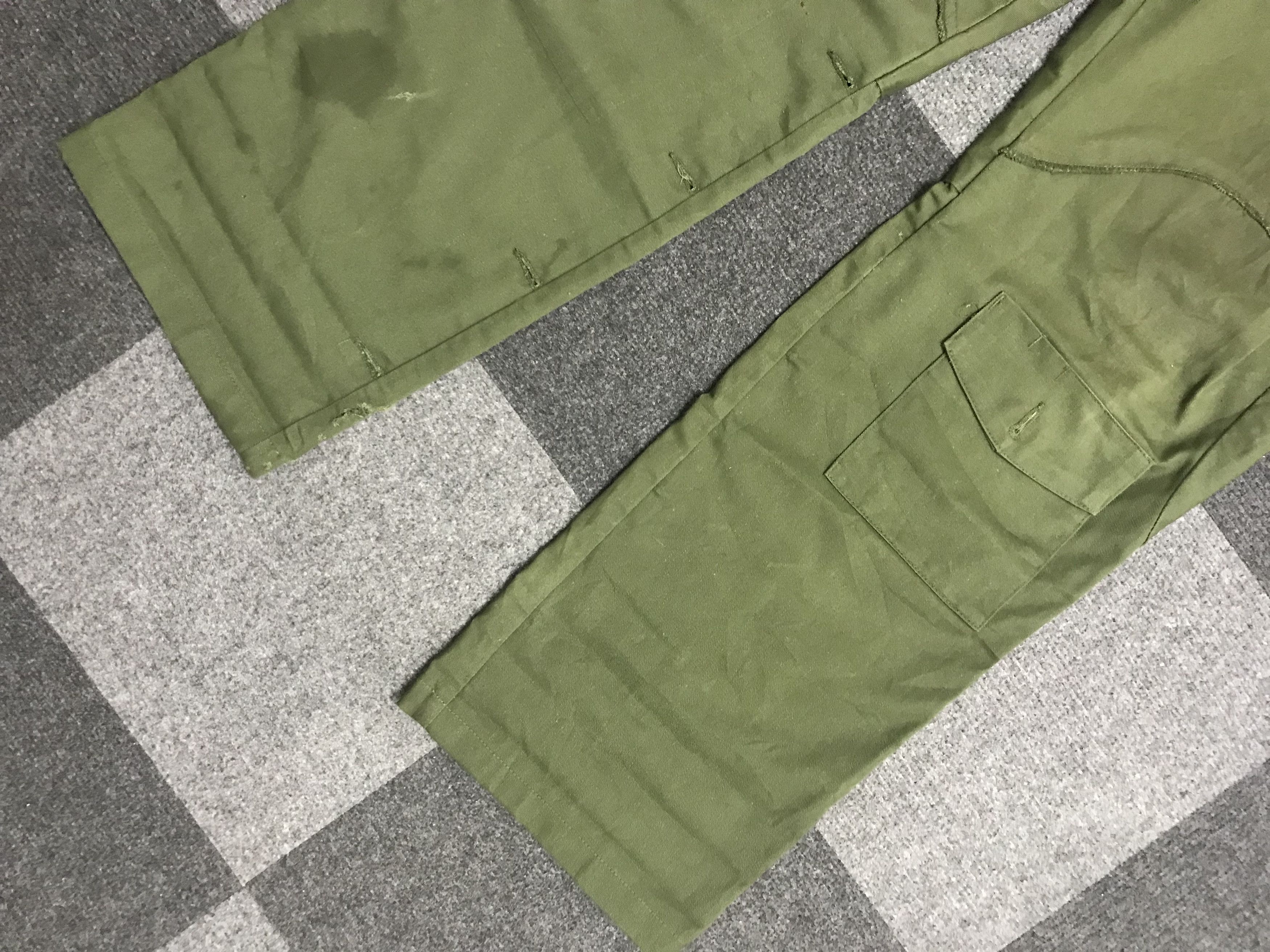 Japanese Brand CP325 cyrhme Japan Reconstructed Cropped Multipockets Pant Size US 33 - 3 Thumbnail