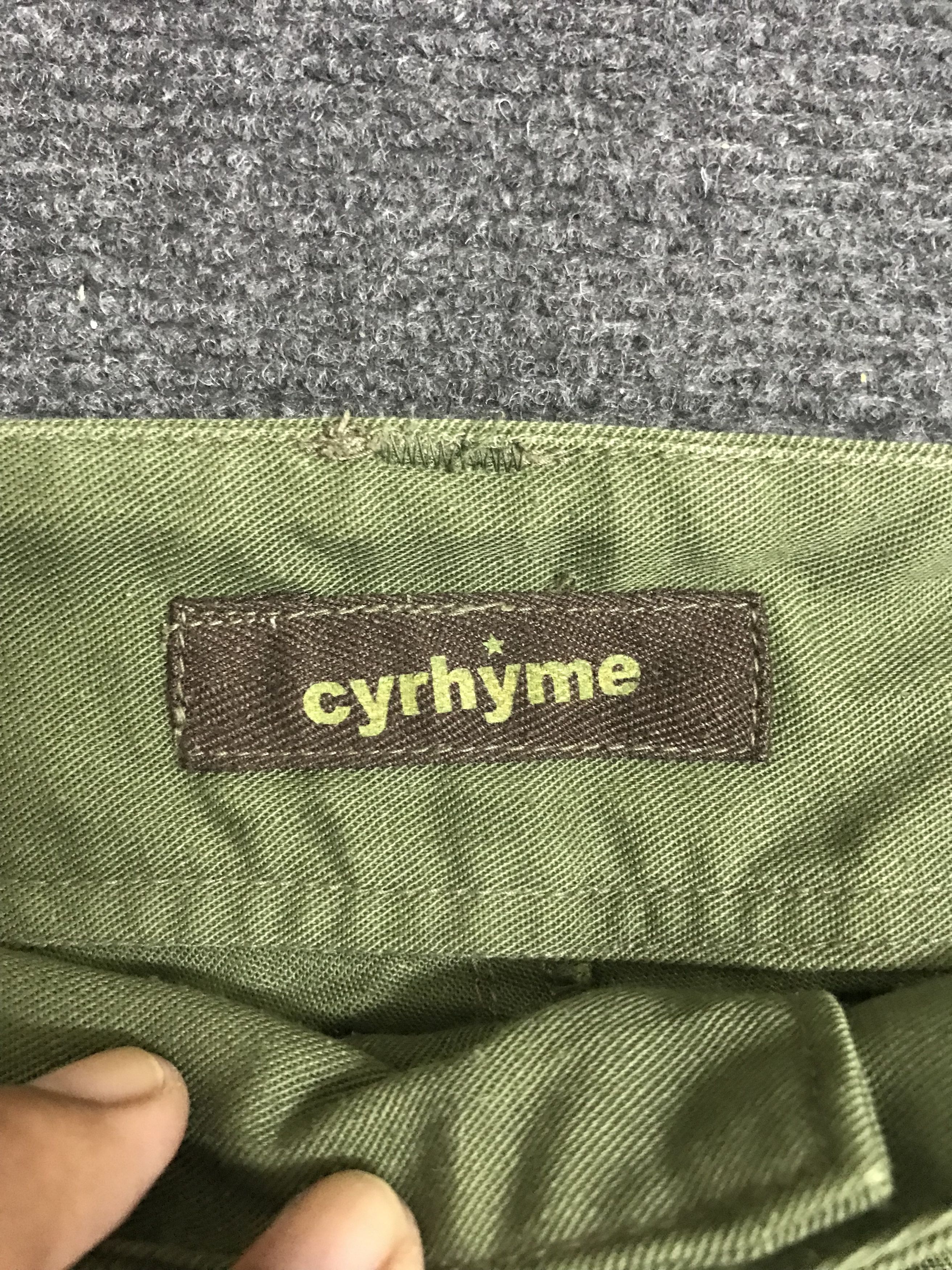 Japanese Brand CP325 cyrhme Japan Reconstructed Cropped Multipockets Pant Size US 33 - 8 Thumbnail