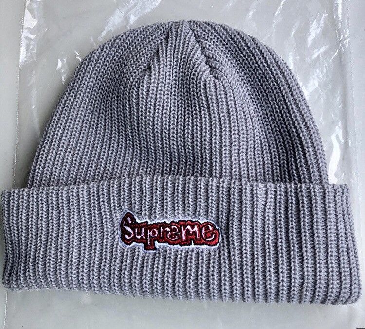 Supreme New GONZ Beanie GREY Size ONE SIZE - 1 Thumbnail