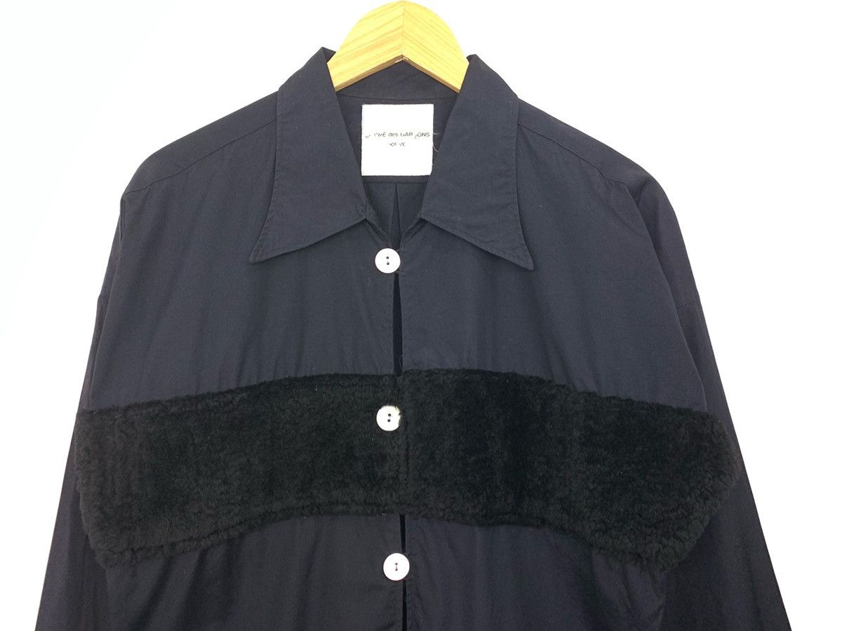 🇯🇵 RARE ‼️ Comme Des Garcons HOMME Fur Button Up Ls Shirts