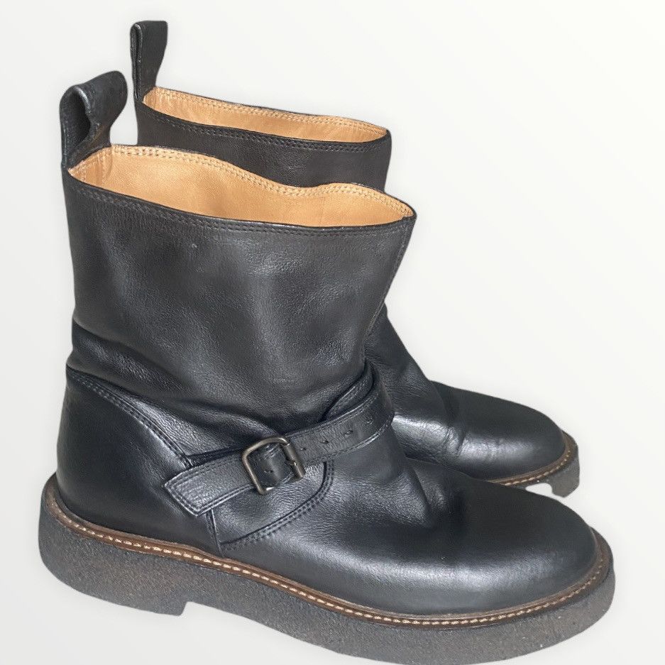 Maison Margiela Margiela Engineer Biker Boots Crepe Sole Size US 8.5 / EU 41-42 - 2 Thumbnail