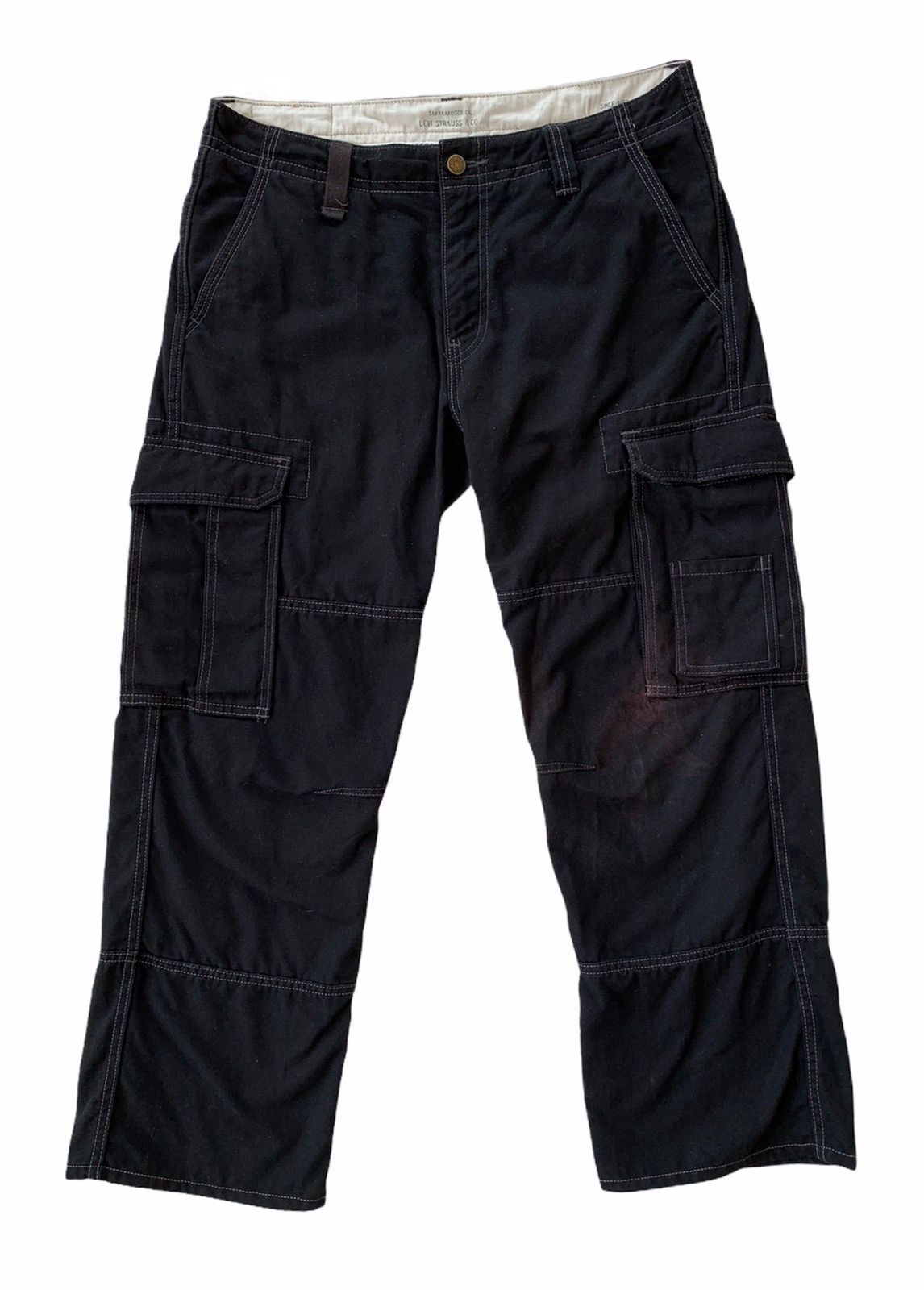 If Six Was Nine × Levi's Made & Crafted × Levi's Vintage Clothing ❤️ RARE ‼️ Levi's Lot 503 Tactical Multi Pockets Baggy Pants Size US 35 - 2 Thumbnail