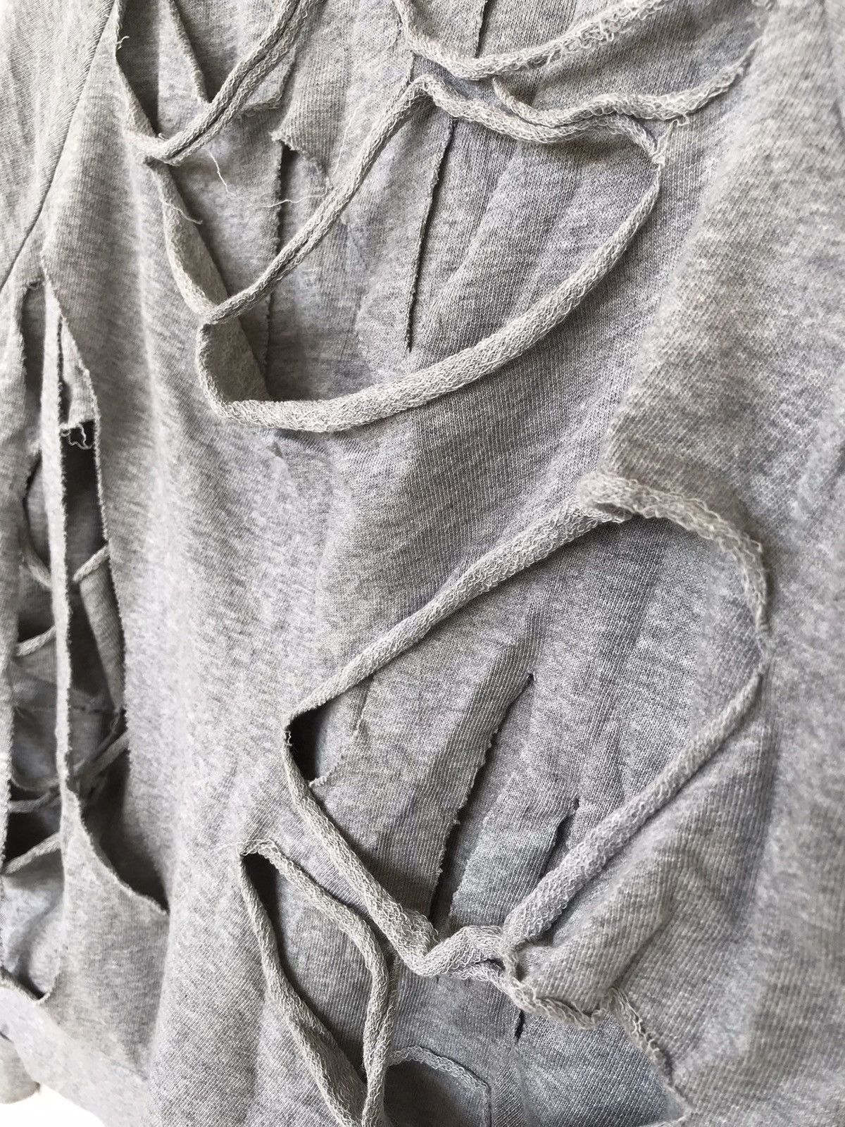 Japanese Brand Japanese Designer Back Distressed Shirt Size M / US 6-8 / IT 42-44 - 6 Thumbnail
