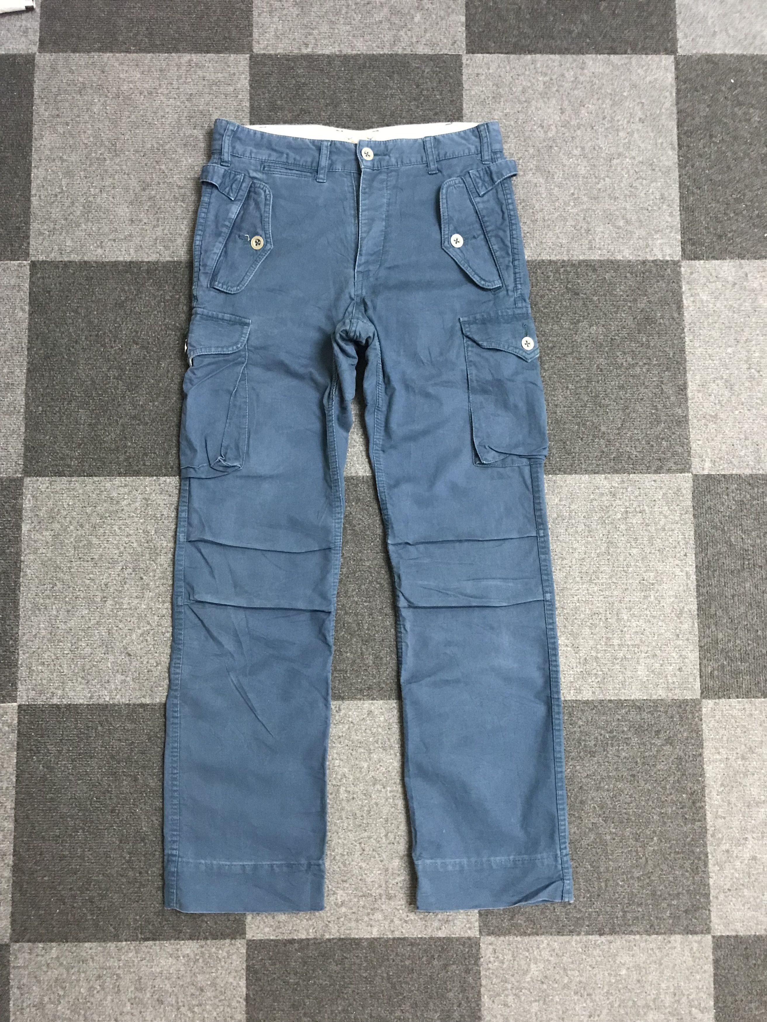 Dry Bones × Japanese Brand D326 Dry Bones Japan Archival Designer Cargo Pant Size US 31 - 3 Thumbnail