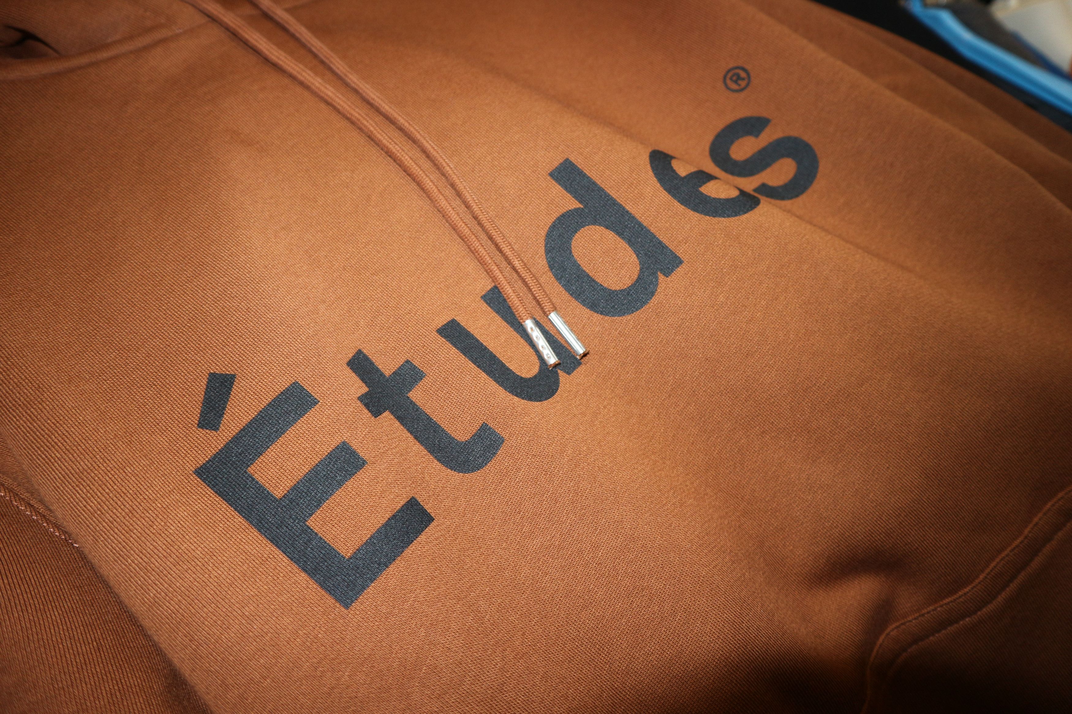 Etudes Logo print hoodie Size US M / EU 48-50 / 2 - 7 Thumbnail