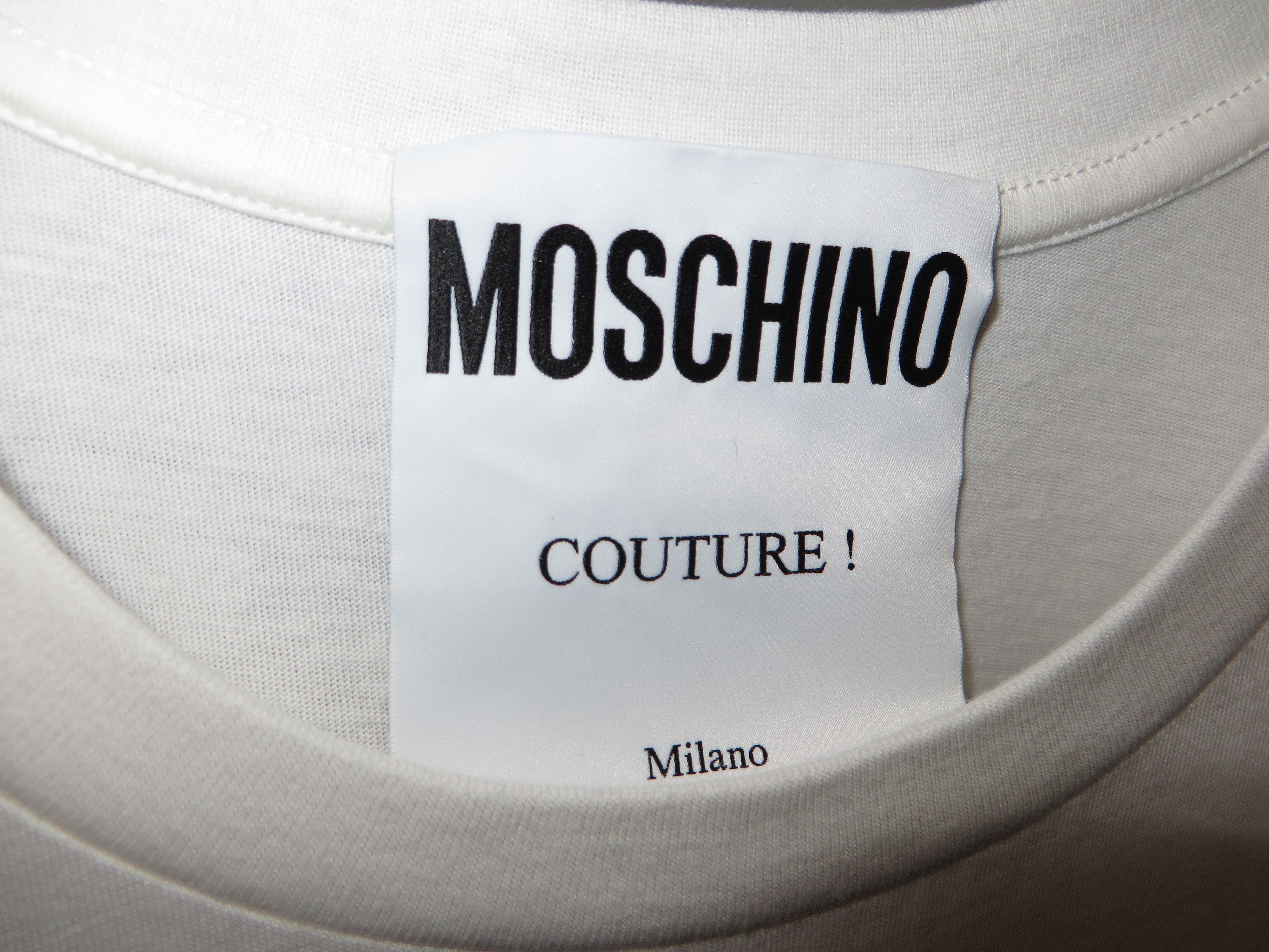 Moschino printed t-shirt Size US M / EU 48-50 / 2 - 2 Thumbnail