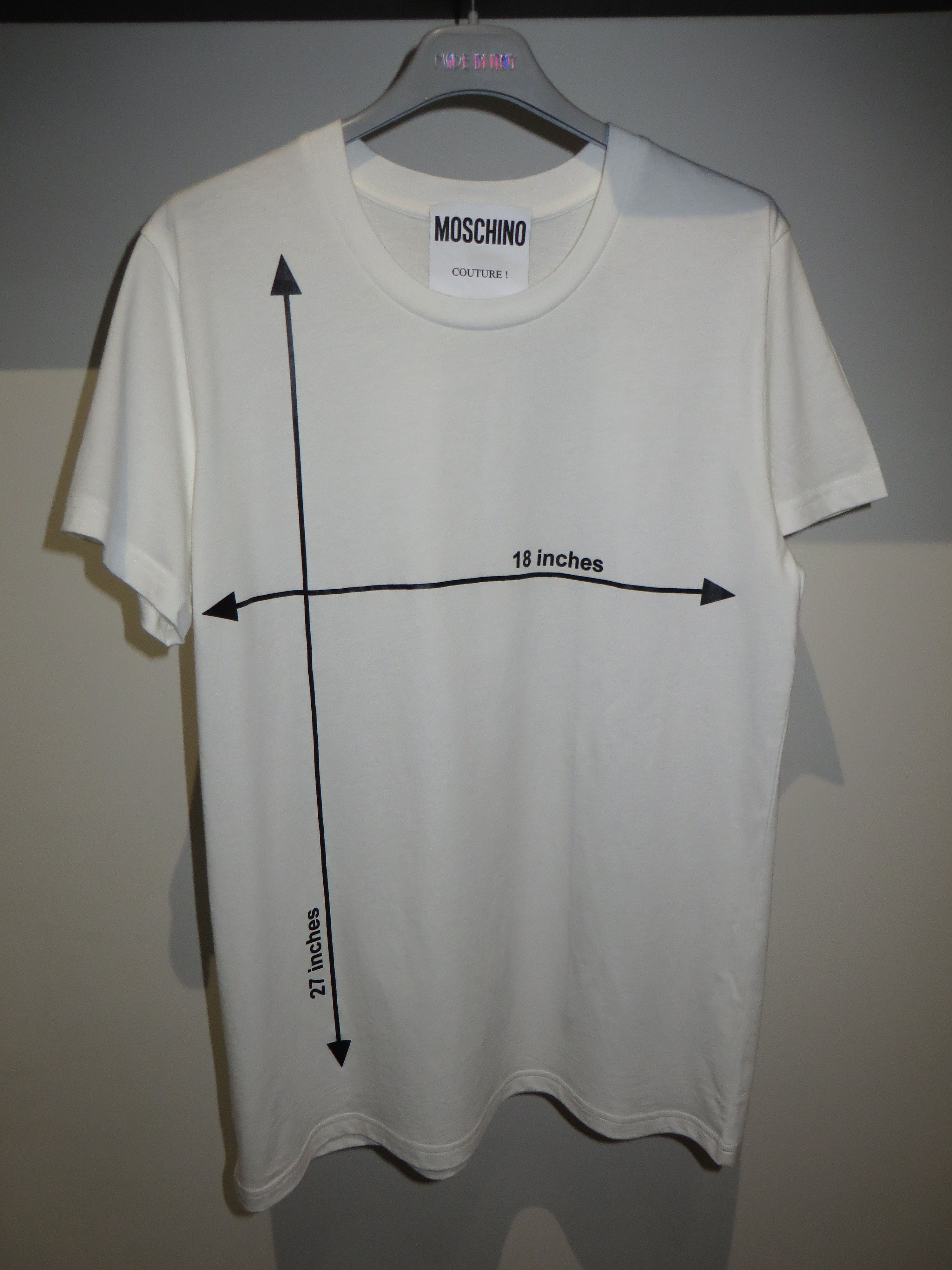 Moschino printed t-shirt Size US M / EU 48-50 / 2 - 1 Thumbnail