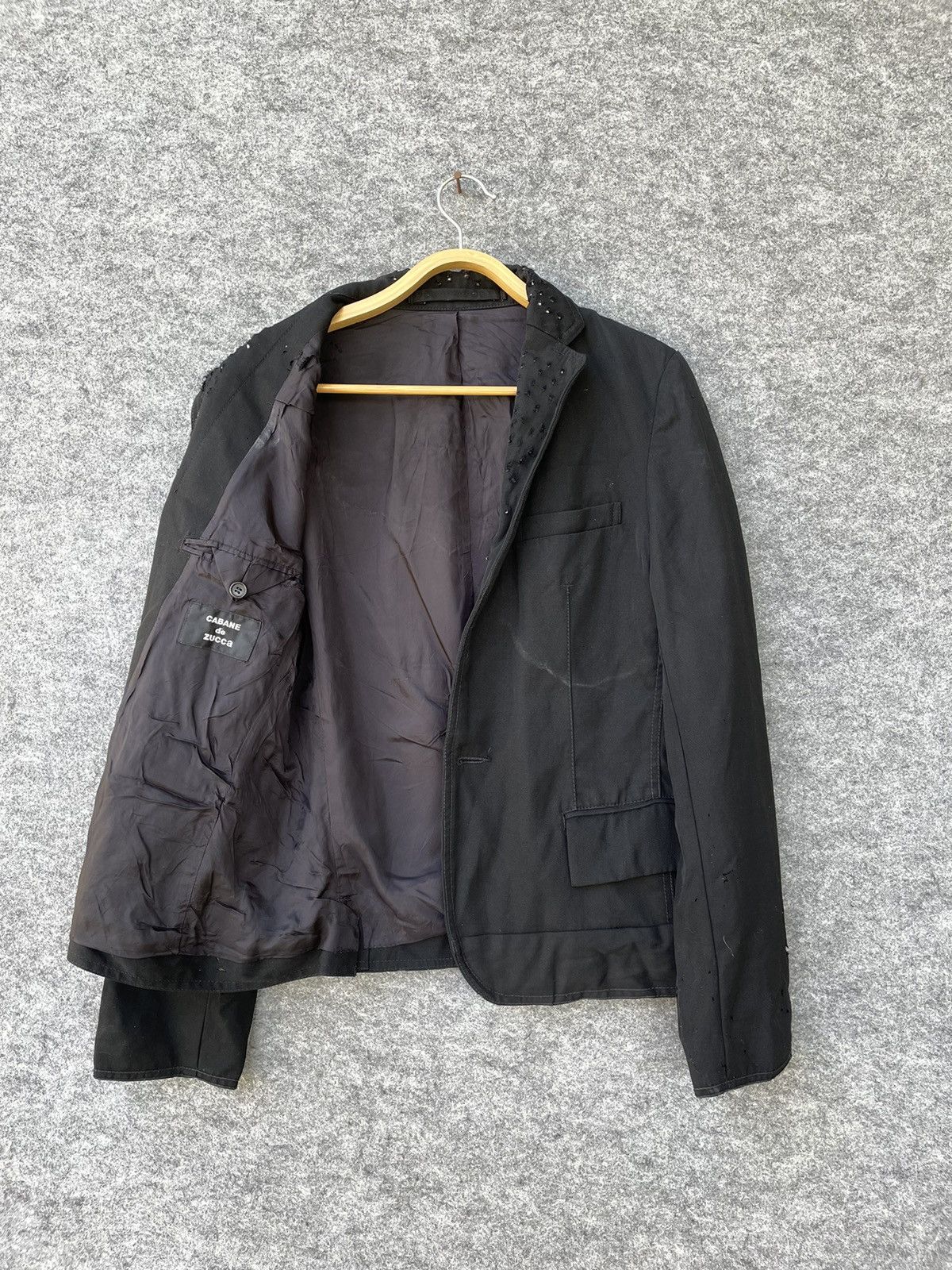 CABANE de ZUCCa CABANNE DE ZUCCA PUNK BLAZER Size M / US 6-8 / IT 42-44 - 5 Thumbnail