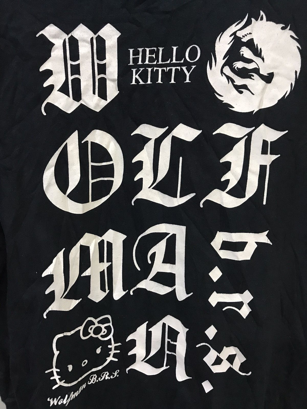 Japanese Brand HELLO KITTY X WOLFMAN Spell Out Shirt Size US M / EU 48-50 / 2 - 2 Thumbnail