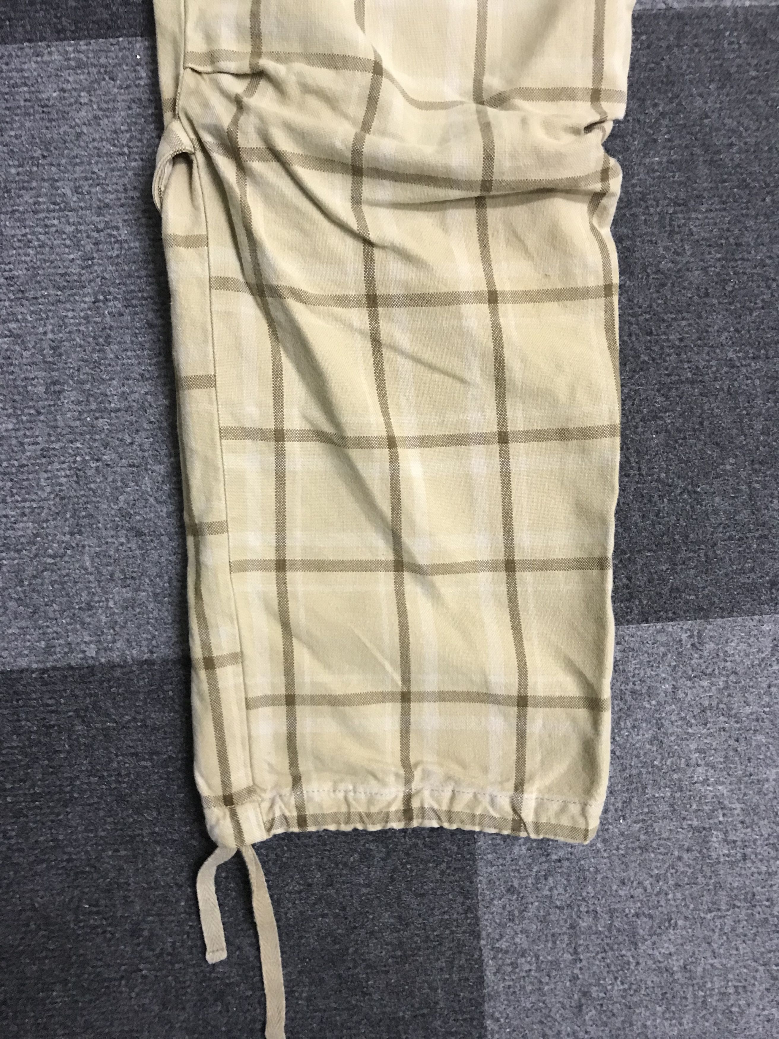 Japanese Brand CP327 TILT Vuja De Style Plaid Cargo pant Size US 33 - 8 Thumbnail