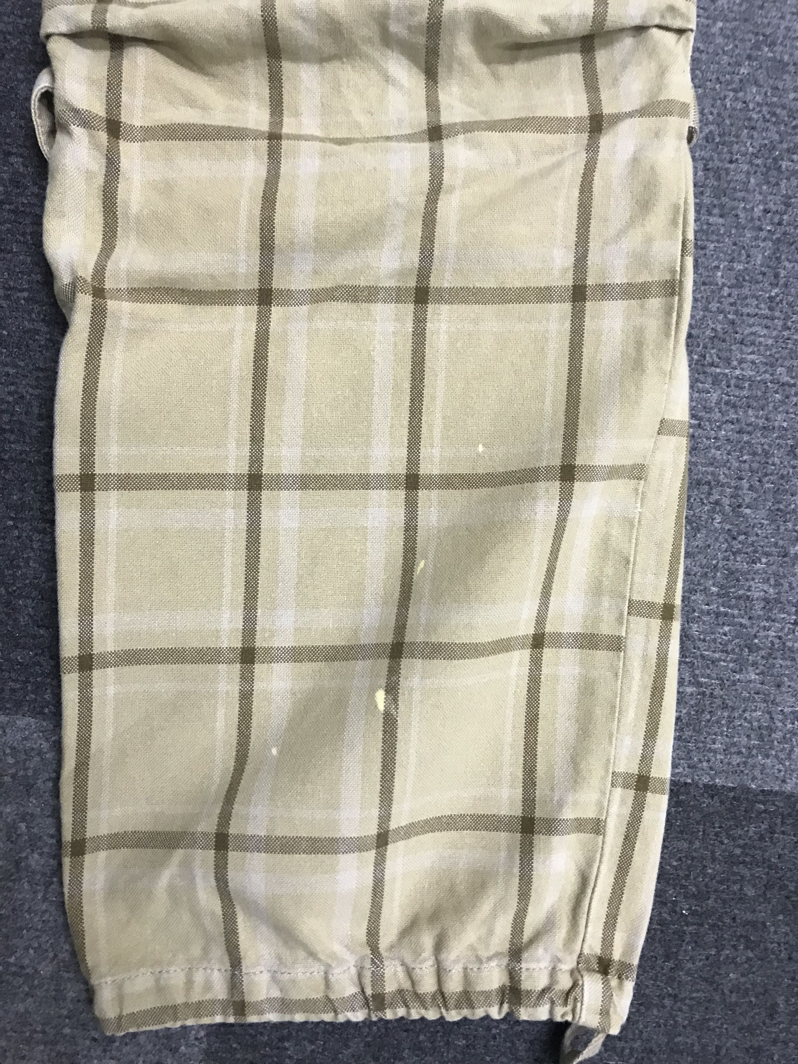 Japanese Brand CP327 TILT Vuja De Style Plaid Cargo pant Size US 33 - 7 Thumbnail