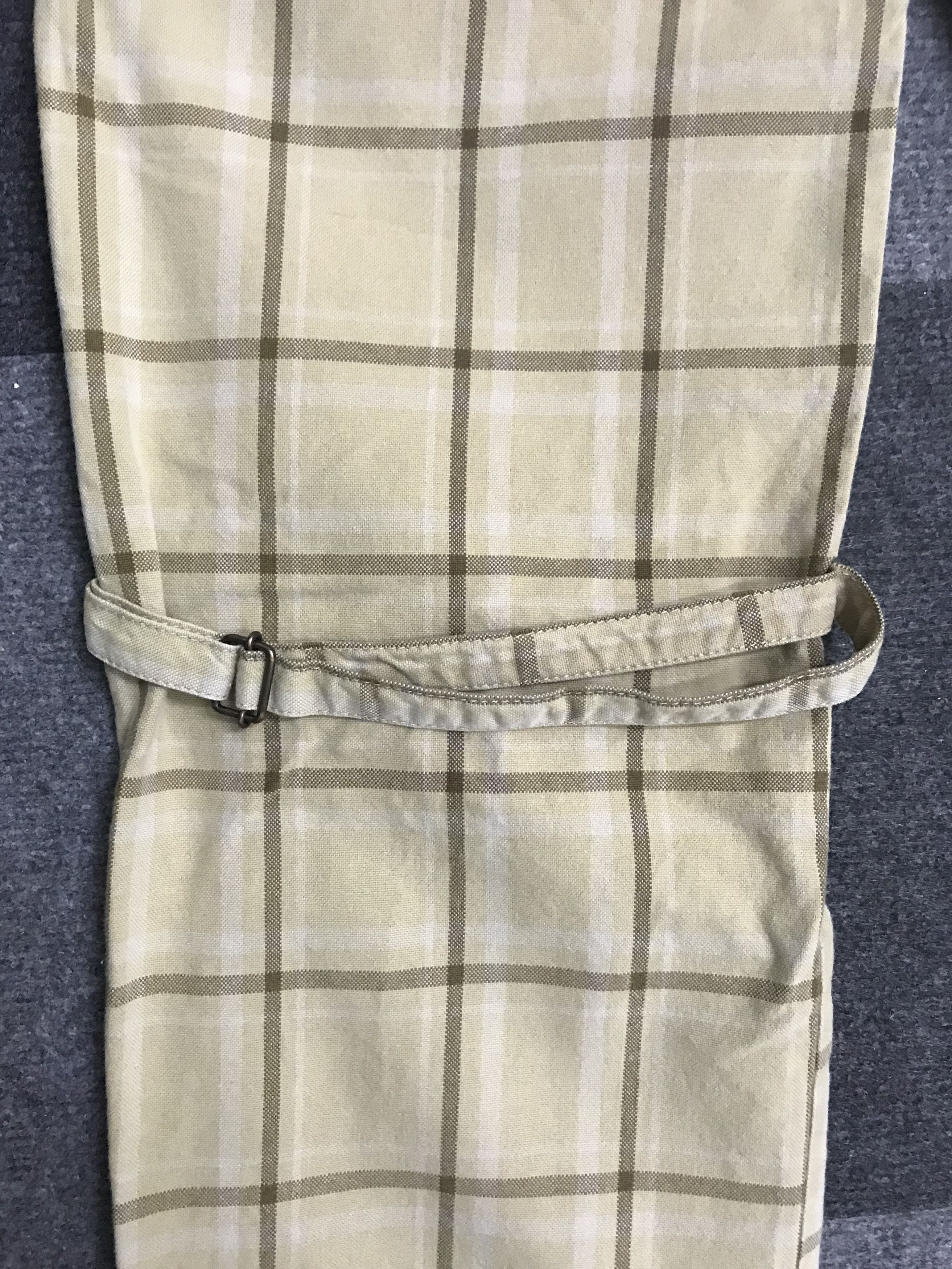 Japanese Brand CP327 TILT Vuja De Style Plaid Cargo pant Size US 33 - 14 Thumbnail