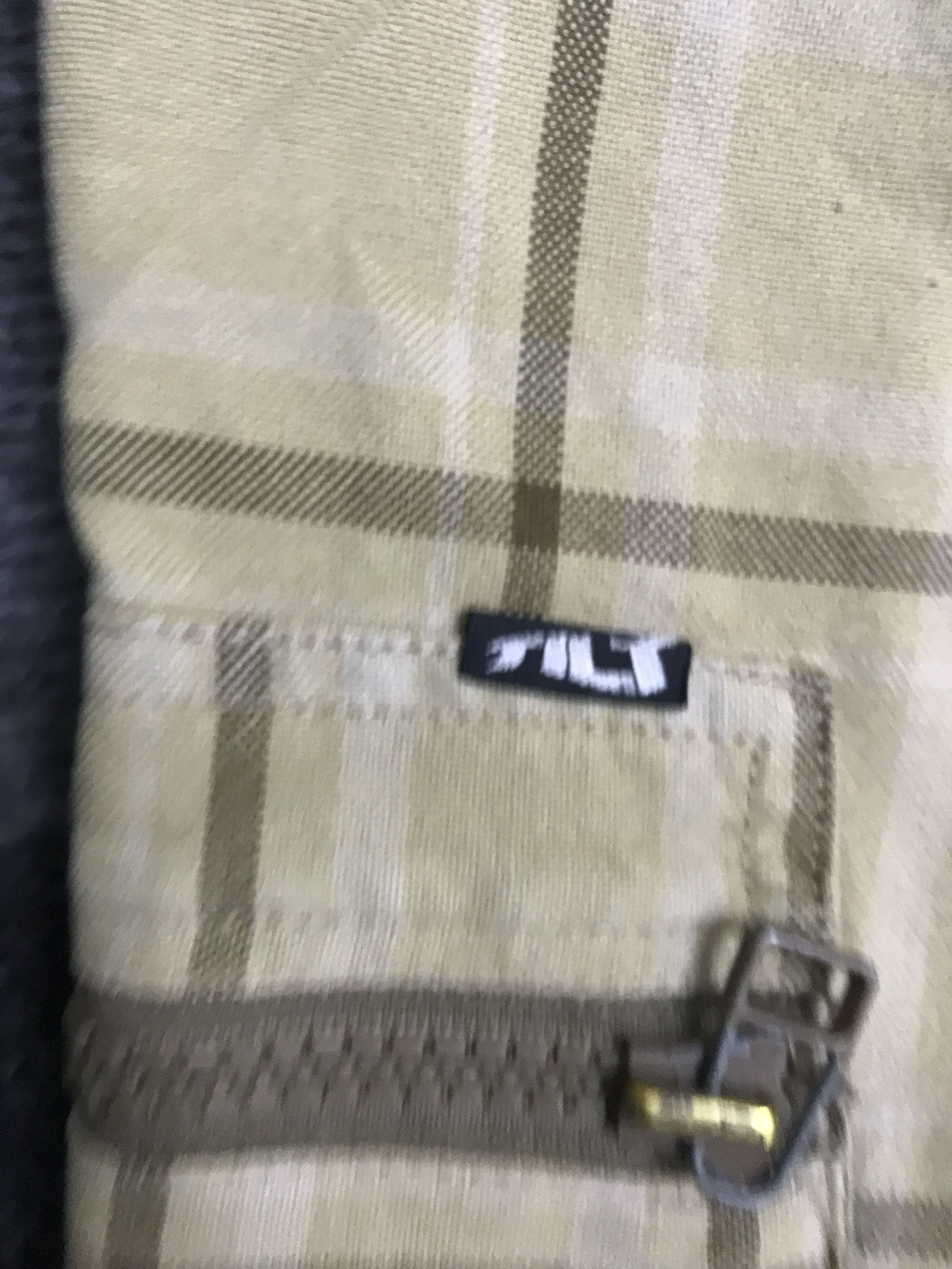 Japanese Brand CP327 TILT Vuja De Style Plaid Cargo pant Size US 33 - 18 Thumbnail