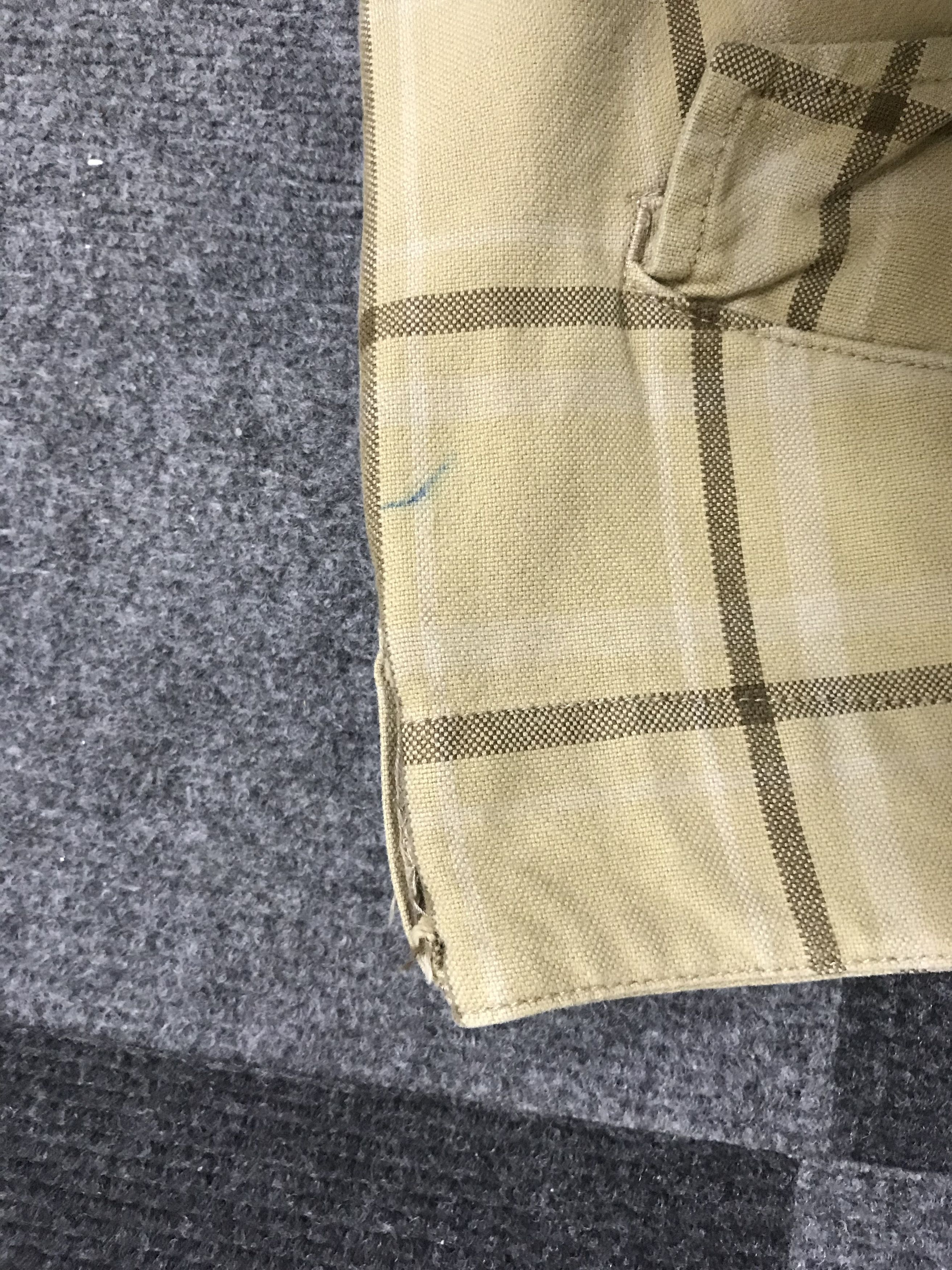Japanese Brand CP327 TILT Vuja De Style Plaid Cargo pant Size US 33 - 19 Thumbnail