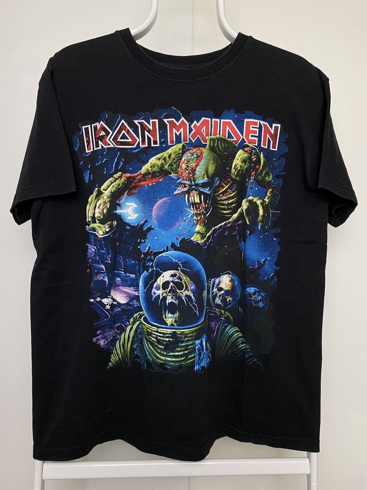 Iron Maiden × Vintage Iron Maiden retro black T-shirt Size US M / EU 48-50 / 2 - 1 Thumbnail