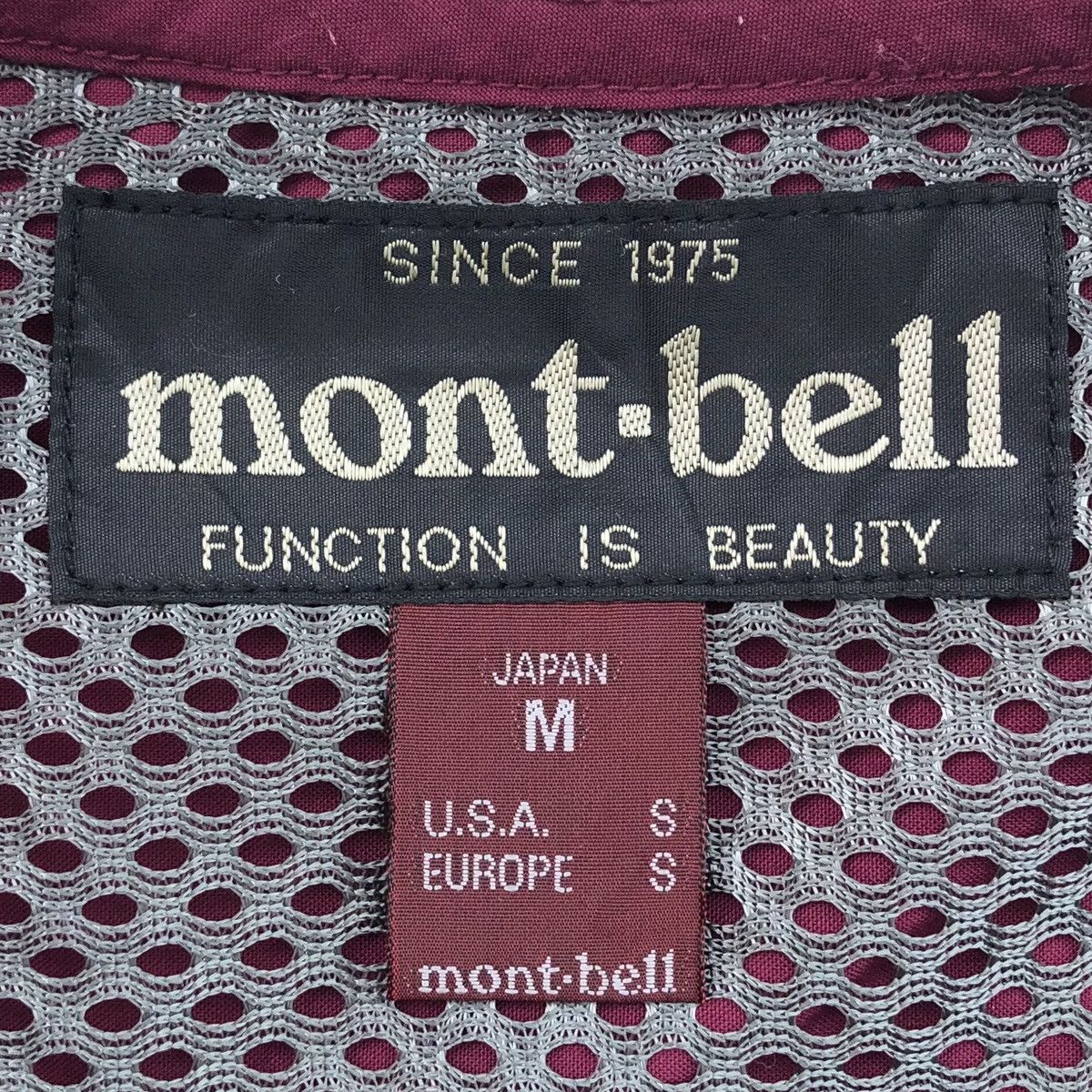 Montbell Vintage MONTBELL Utility Vest Grape Jacket Size US S / EU 44-46 / 1 - 9 Thumbnail