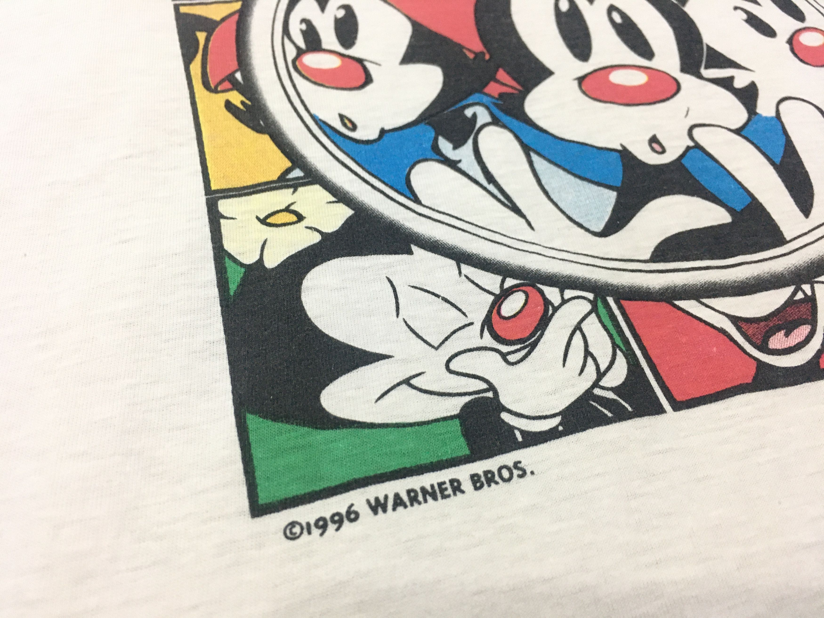 Cartoon Network × Vintage Vintage Animaniacs Shirt 1996 Single Stitch Size US M / EU 48-50 / 2 - 3 Thumbnail