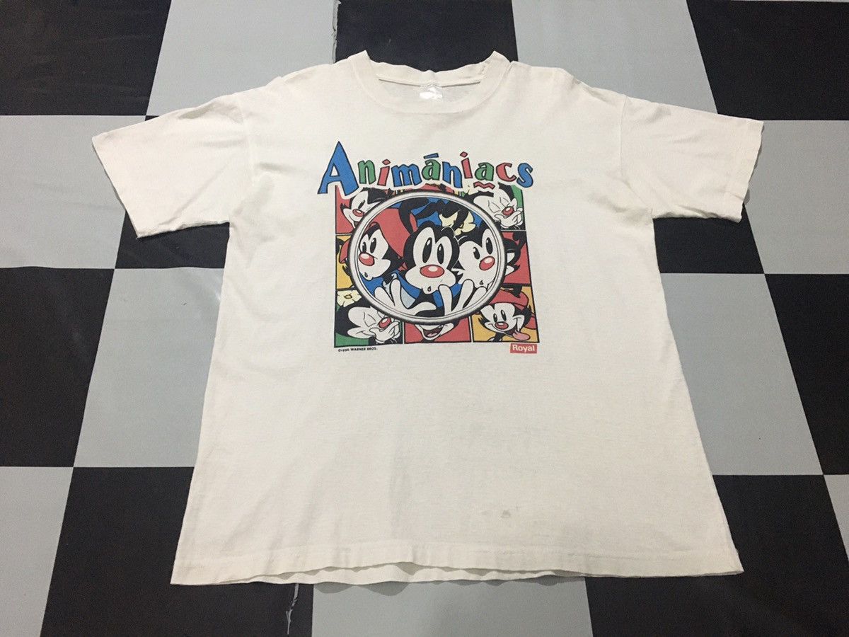 Cartoon Network × Vintage Vintage Animaniacs Shirt 1996 Single Stitch Size US M / EU 48-50 / 2 - 2 Thumbnail