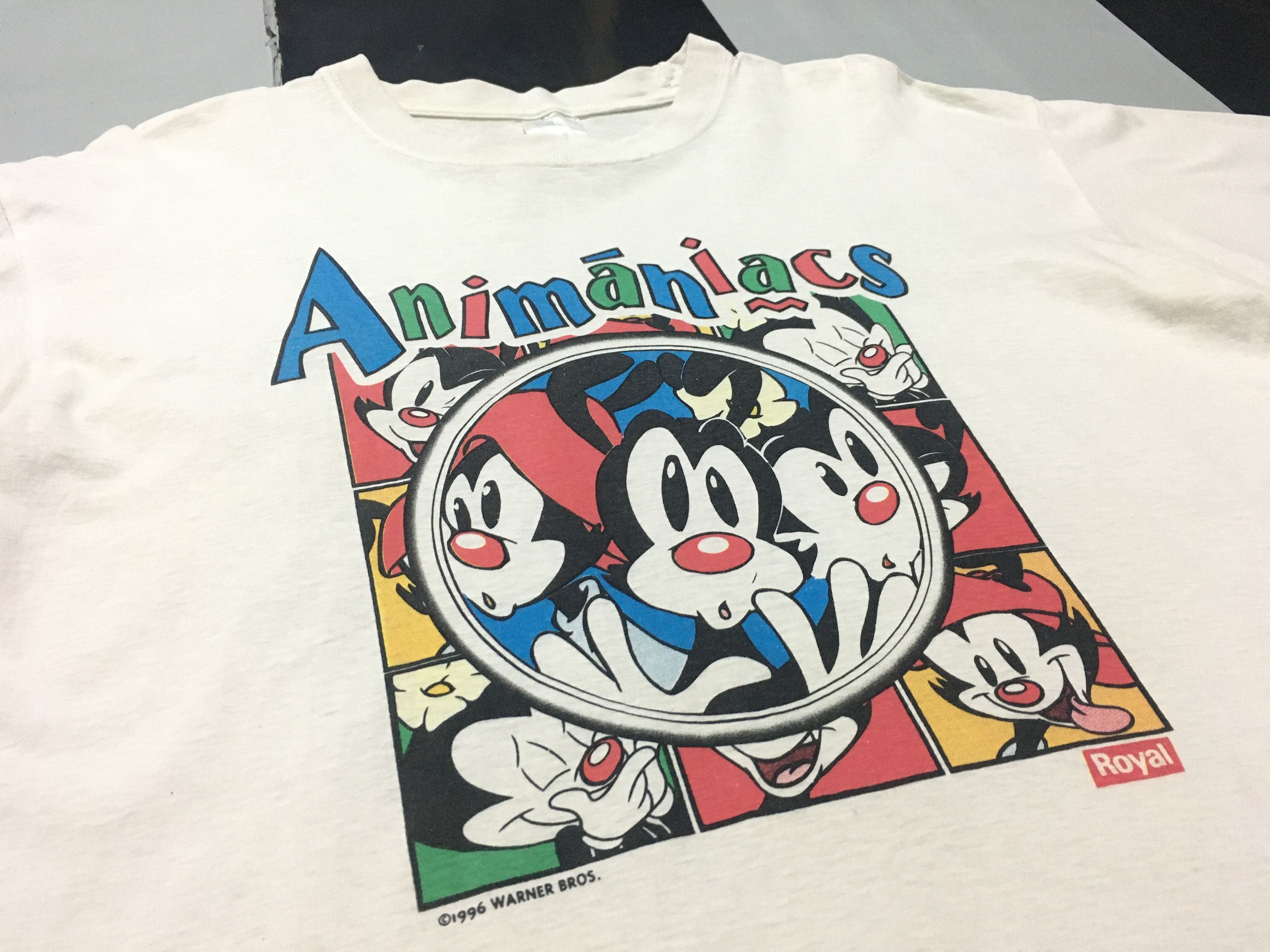 Cartoon Network × Vintage Vintage Animaniacs Shirt 1996 Single Stitch Size US M / EU 48-50 / 2 - 1 Thumbnail