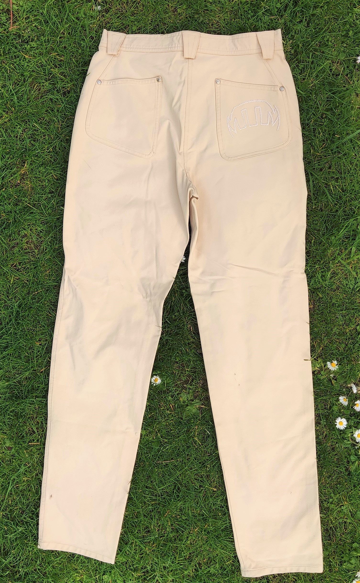 Thierry Mugler Thierry Mugler Motorcycle High Waist Vintage Trousers Pants Size 27" / US 4 / IT 40 - 10 Thumbnail