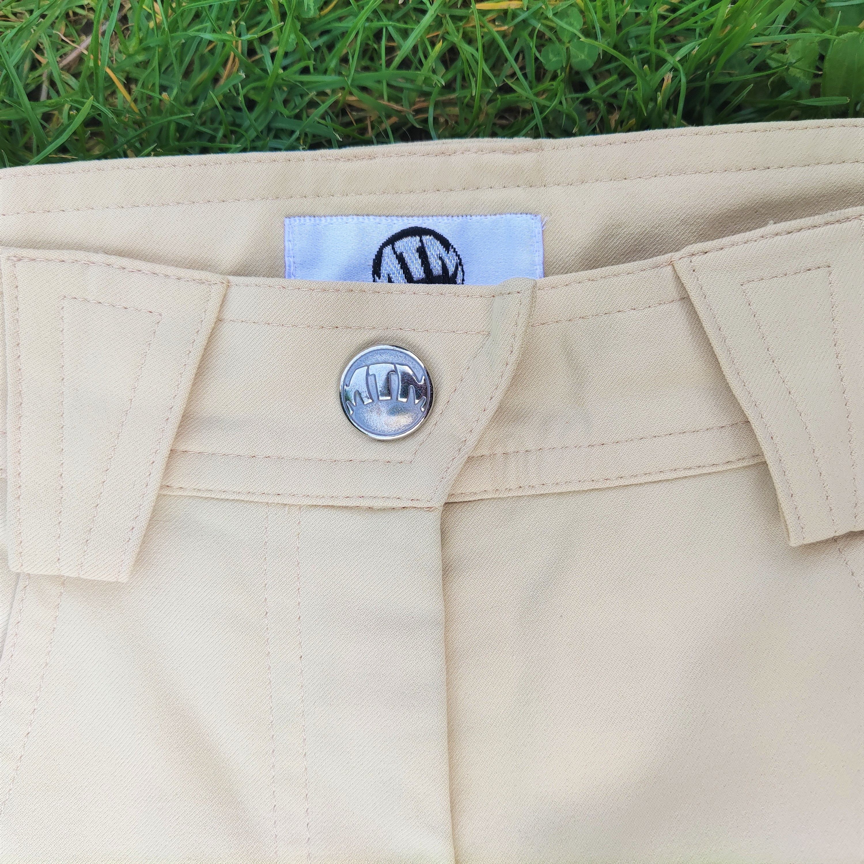 Thierry Mugler Thierry Mugler Motorcycle High Waist Vintage Trousers Pants Size 27" / US 4 / IT 40 - 8 Thumbnail
