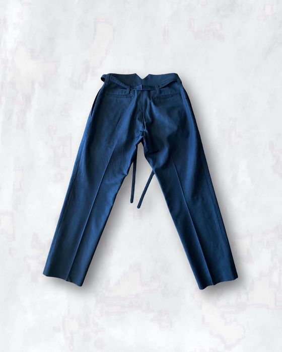 Visvim FW16 Hakama Pants Wool/Linen/Mohair Blend, Sz 2, Navy | Grailed