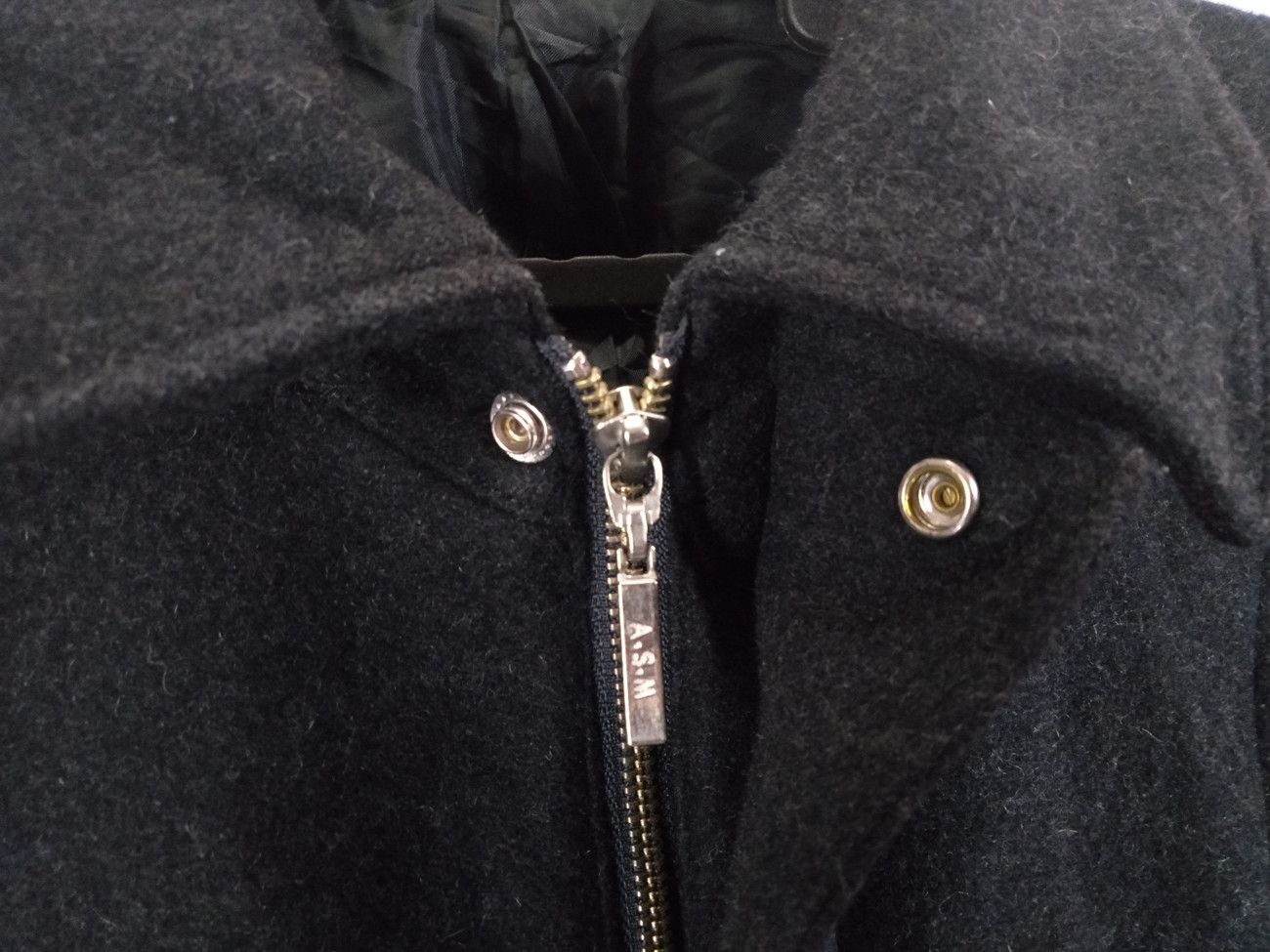 Japanese Brand × Vintage A.S.M Atelier Sab Men Wool Heavy Jacket Coat Size US M / EU 48-50 / 2 - 6 Thumbnail