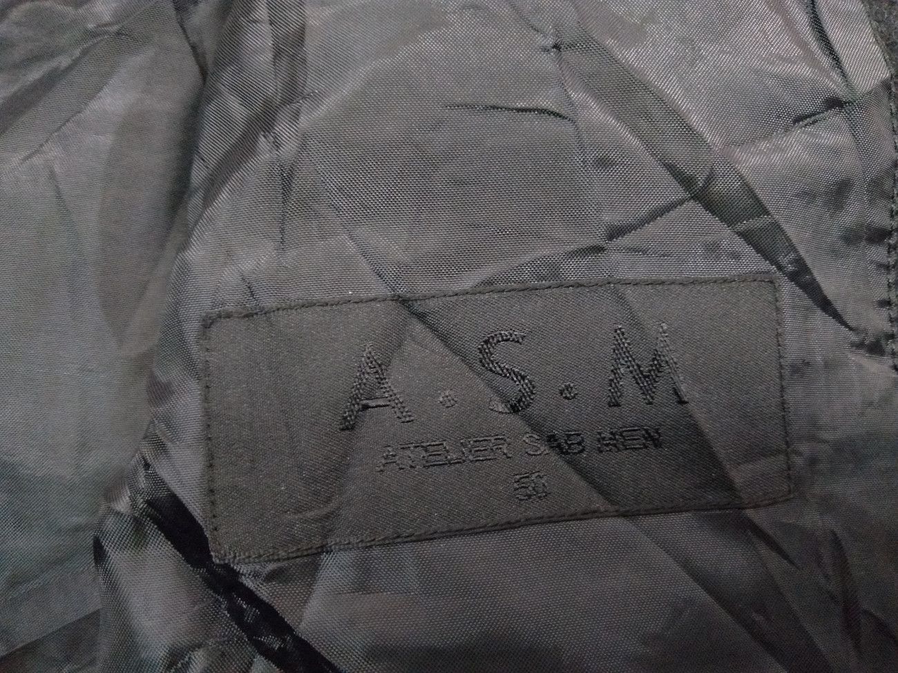 Japanese Brand × Vintage A.S.M Atelier Sab Men Wool Heavy Jacket Coat Size US M / EU 48-50 / 2 - 13 Thumbnail