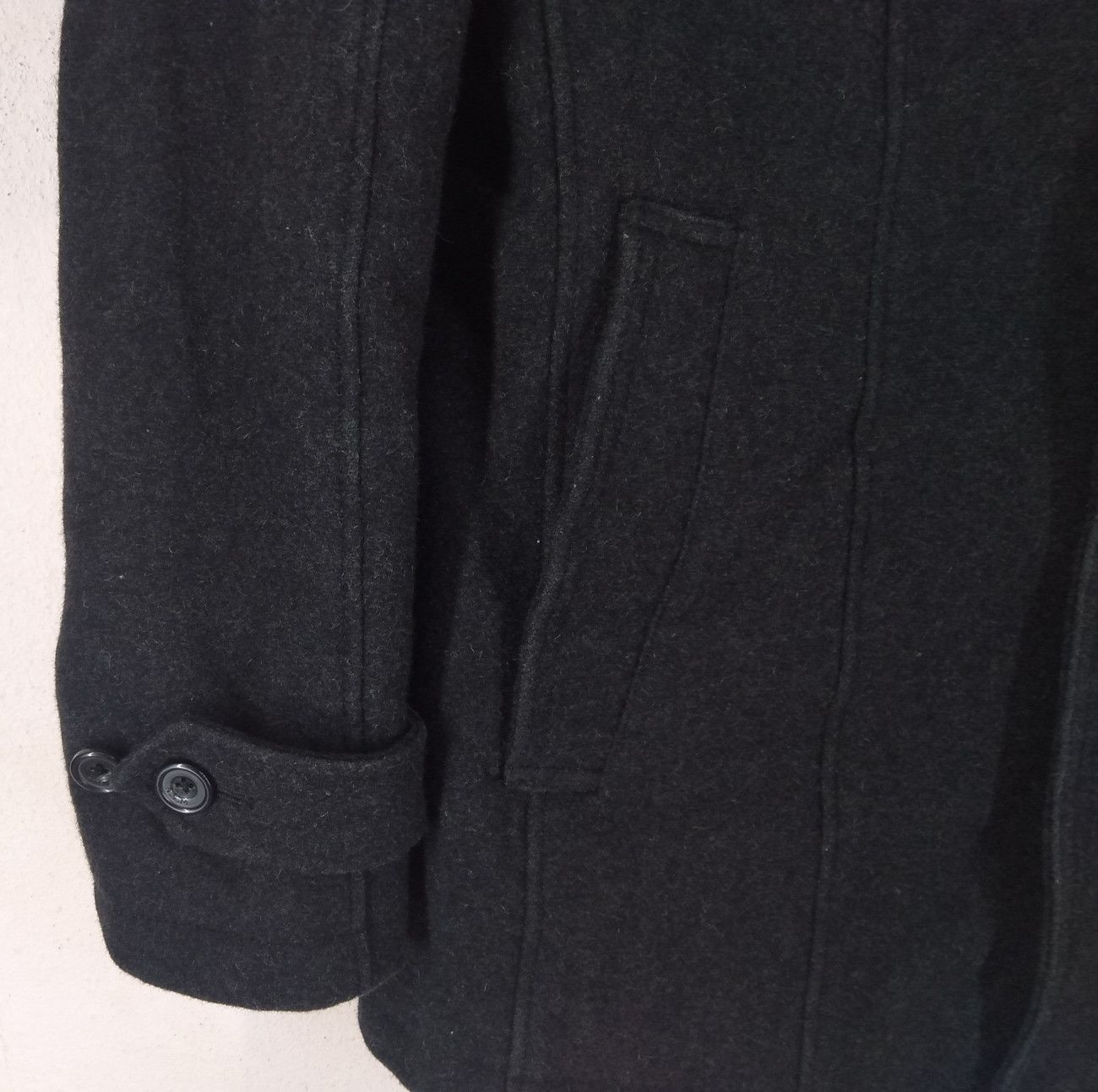 Japanese Brand × Vintage A.S.M Atelier Sab Men Wool Heavy Jacket Coat Size US M / EU 48-50 / 2 - 5 Thumbnail
