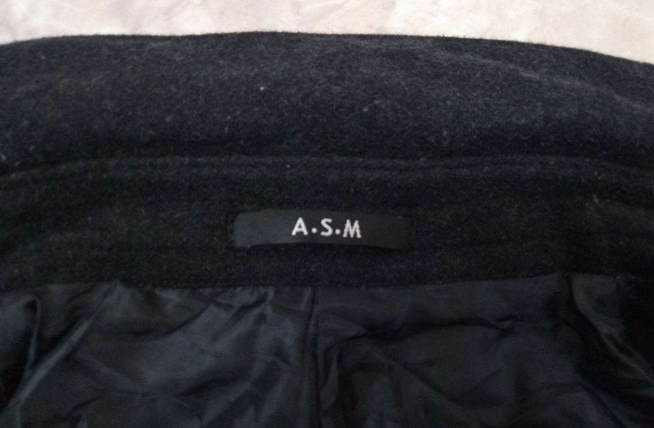 Japanese Brand × Vintage A.S.M Atelier Sab Men Wool Heavy Jacket Coat Size US M / EU 48-50 / 2 - 11 Thumbnail