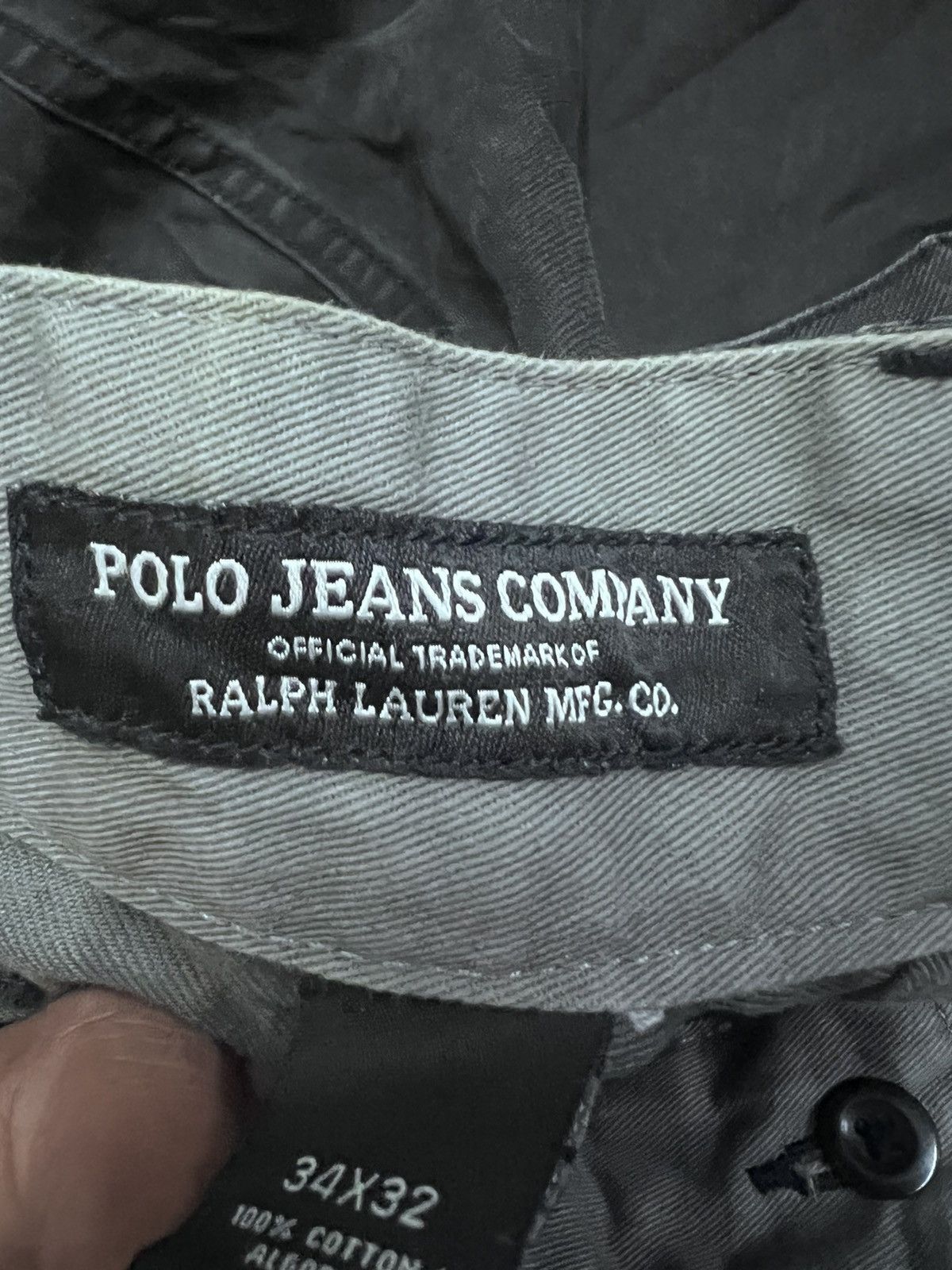 Japanese Brand × Polo Ralph Lauren BAGGY💥SUN FADED RALPH LAUREN CARGO PANT Size US 35 - 8 Thumbnail