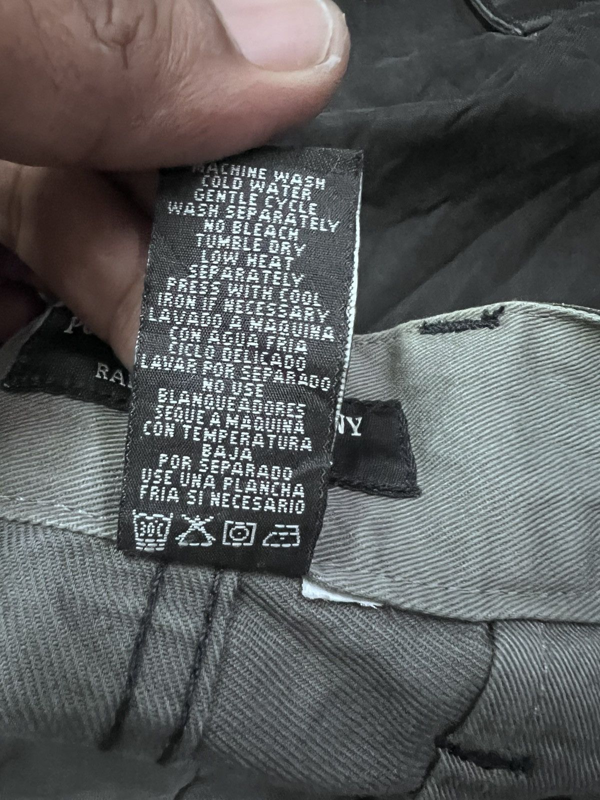 Japanese Brand × Polo Ralph Lauren BAGGY💥SUN FADED RALPH LAUREN CARGO PANT Size US 35 - 10 Thumbnail