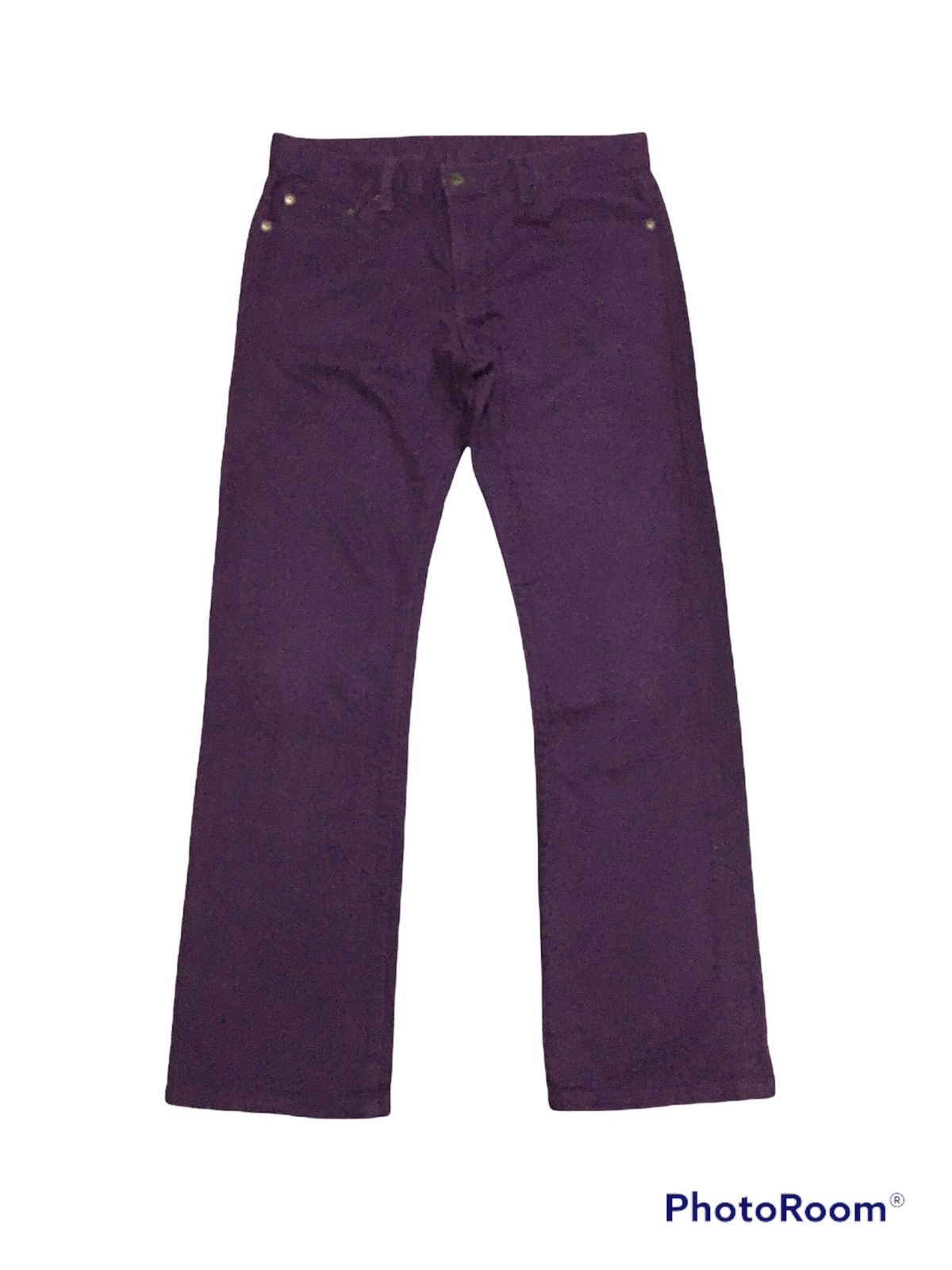 Japanese Brand × Uniqlo Lavander Purple Denim Pants Uniqlo Size US 32 / EU 48 - 1 Thumbnail