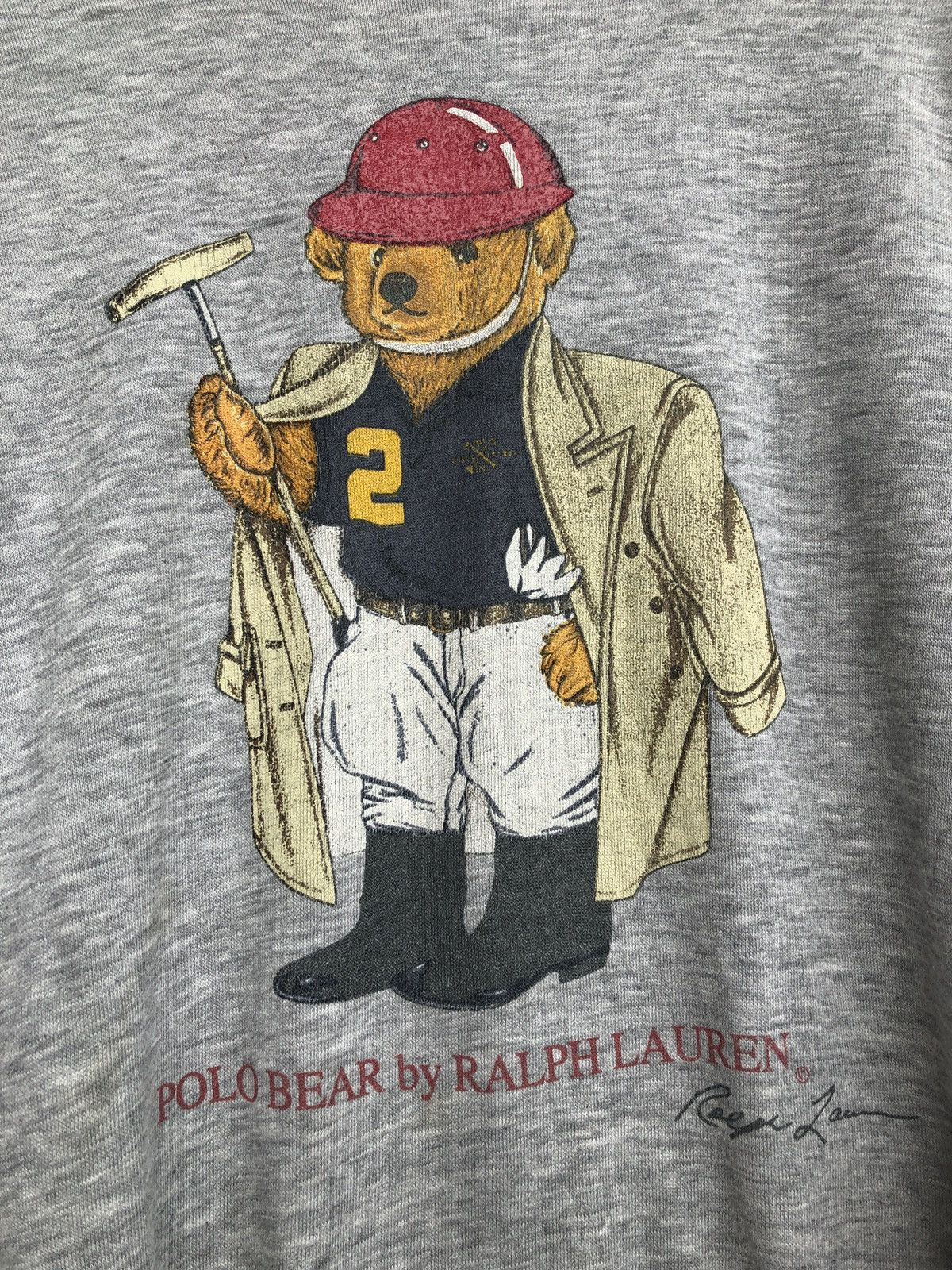 Polo Ralph Lauren Vintage Polo Bear Ralph Lauren Travis Flacko Scott Crewneck Size US M / EU 48-50 / 2 - 2 Thumbnail