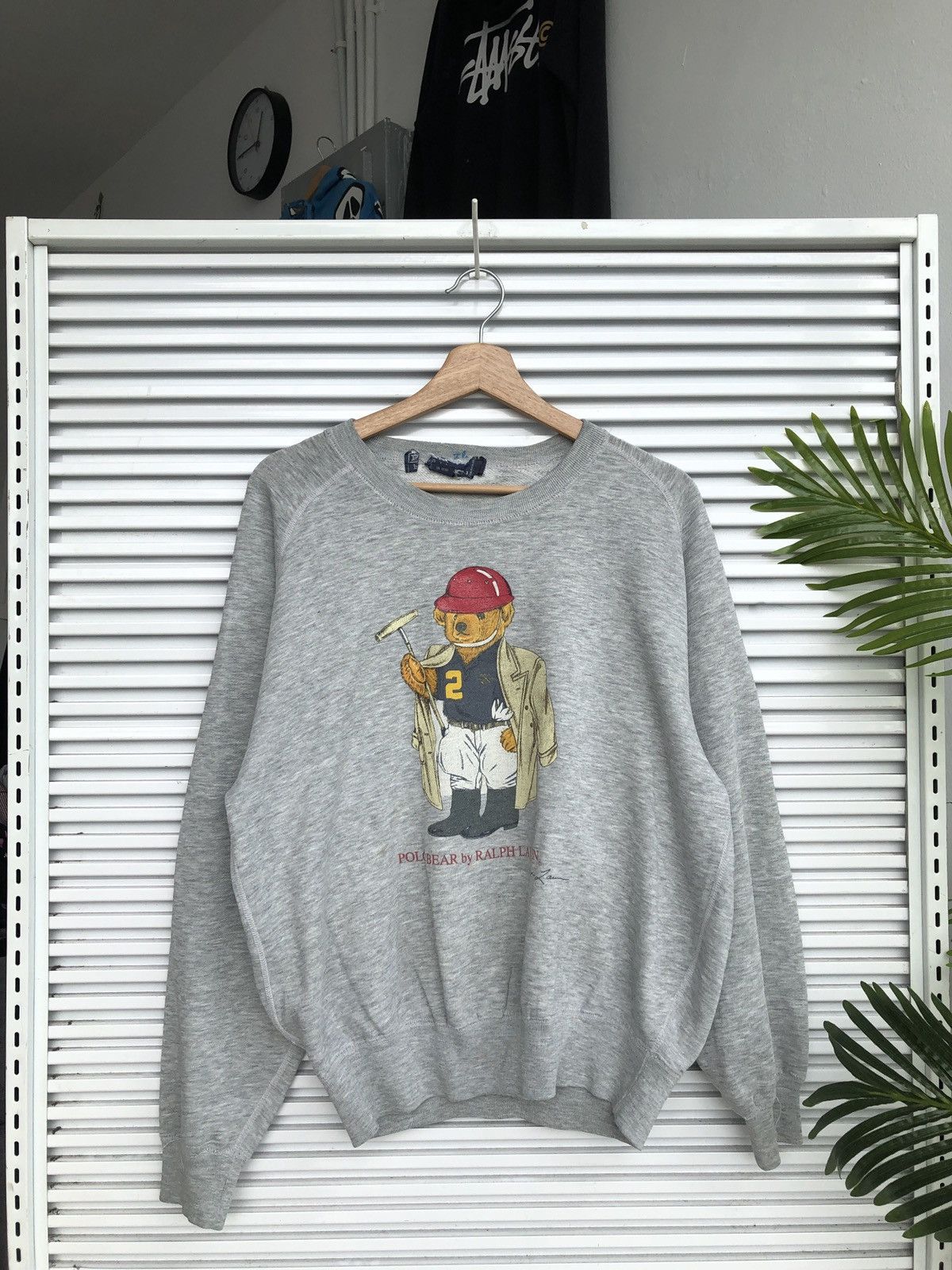 Polo Ralph Lauren Vintage Polo Bear Ralph Lauren Travis Flacko Scott Crewneck Size US M / EU 48-50 / 2 - 1 Thumbnail