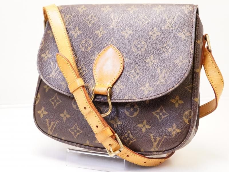 Louis Vuitton Monogram Saint Cloud GM Shoulder Cross Body Bag M51242