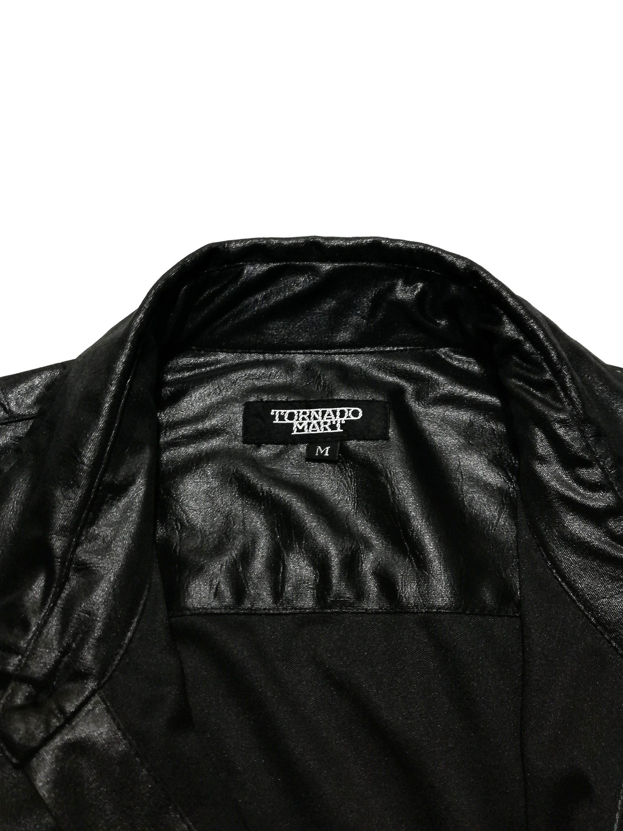 Japanese Brand × Tornado Mart 🔥GRAIL RARE Tornado Mart Japan Shining Polyester Button Up Size US S / EU 44-46 / 1 - 6 Thumbnail